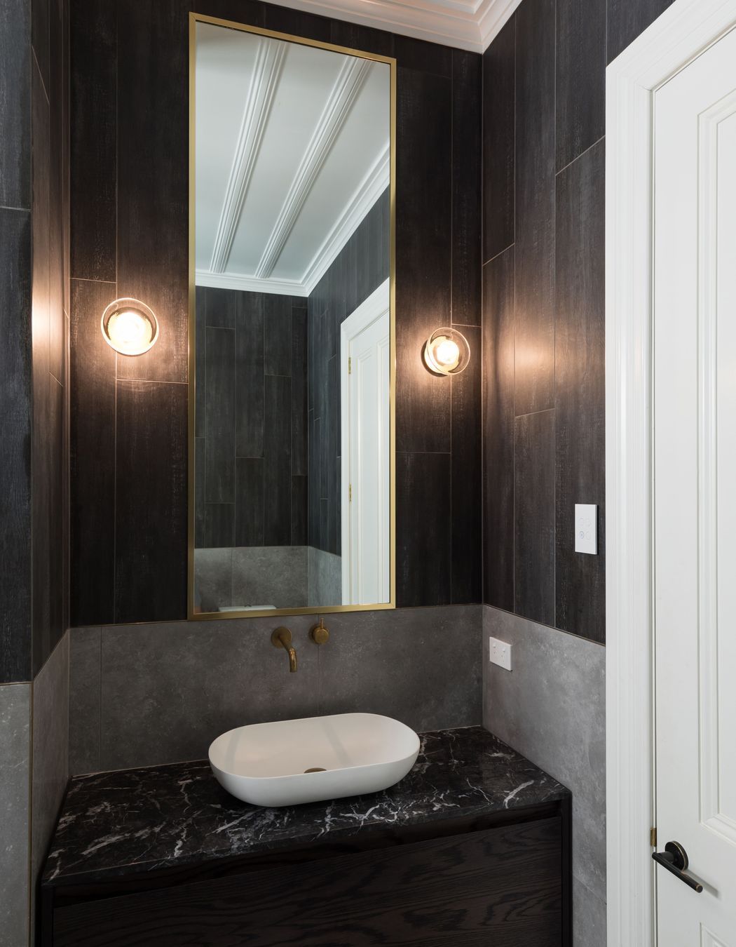 Uniquely Styled Bathroom