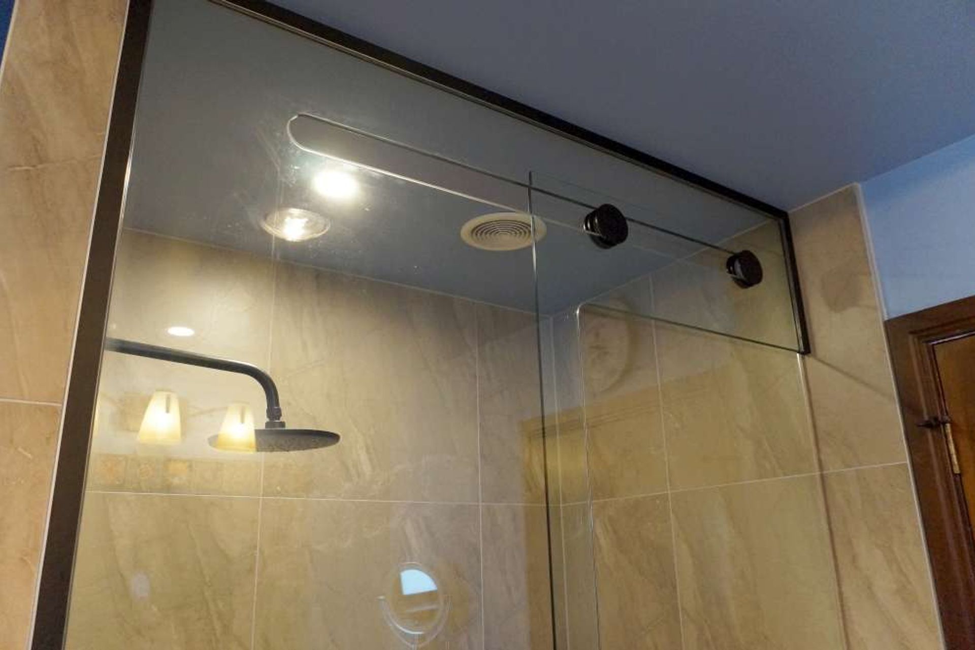 Rustic Kitchen and Bathroom modeled after Spanish Villas