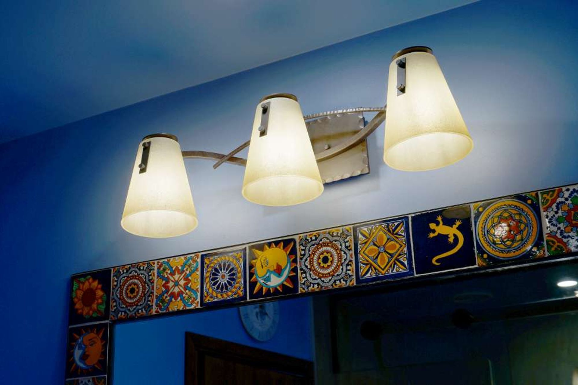 Rustic Kitchen and Bathroom modeled after Spanish Villas