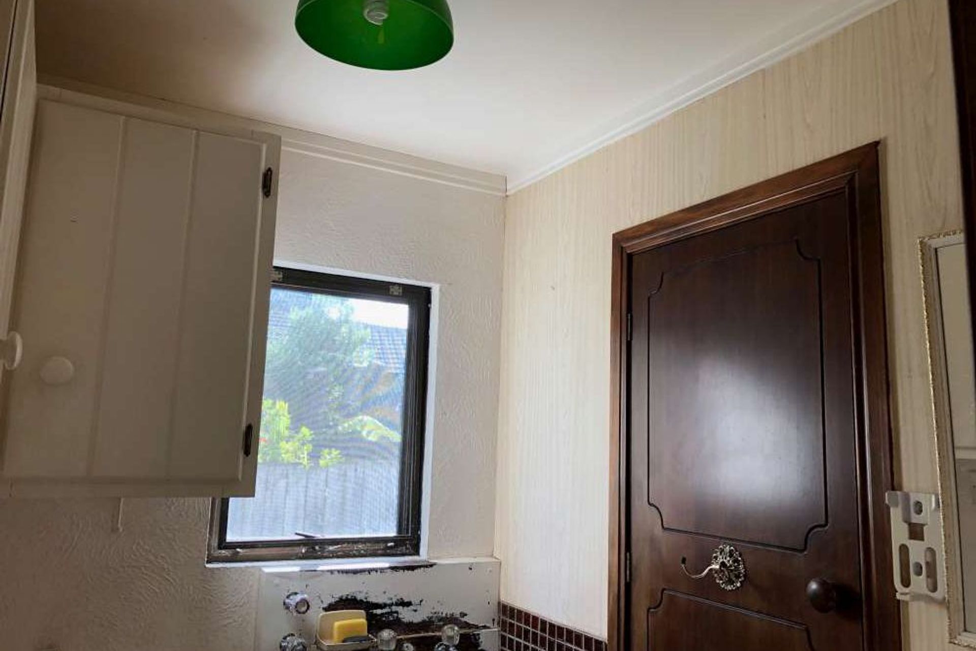 Before the laundry was renovated