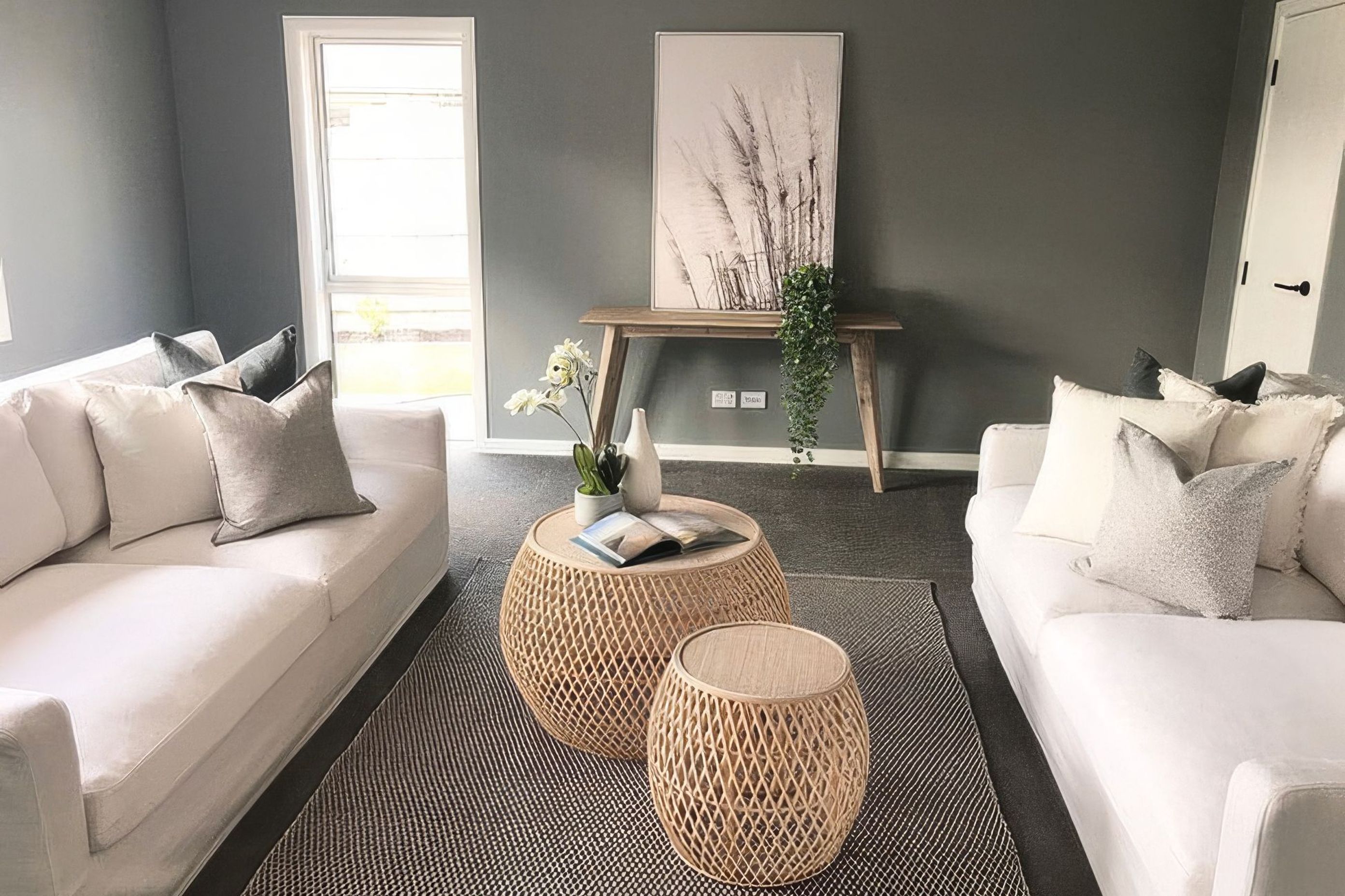 Modern entertainment room
