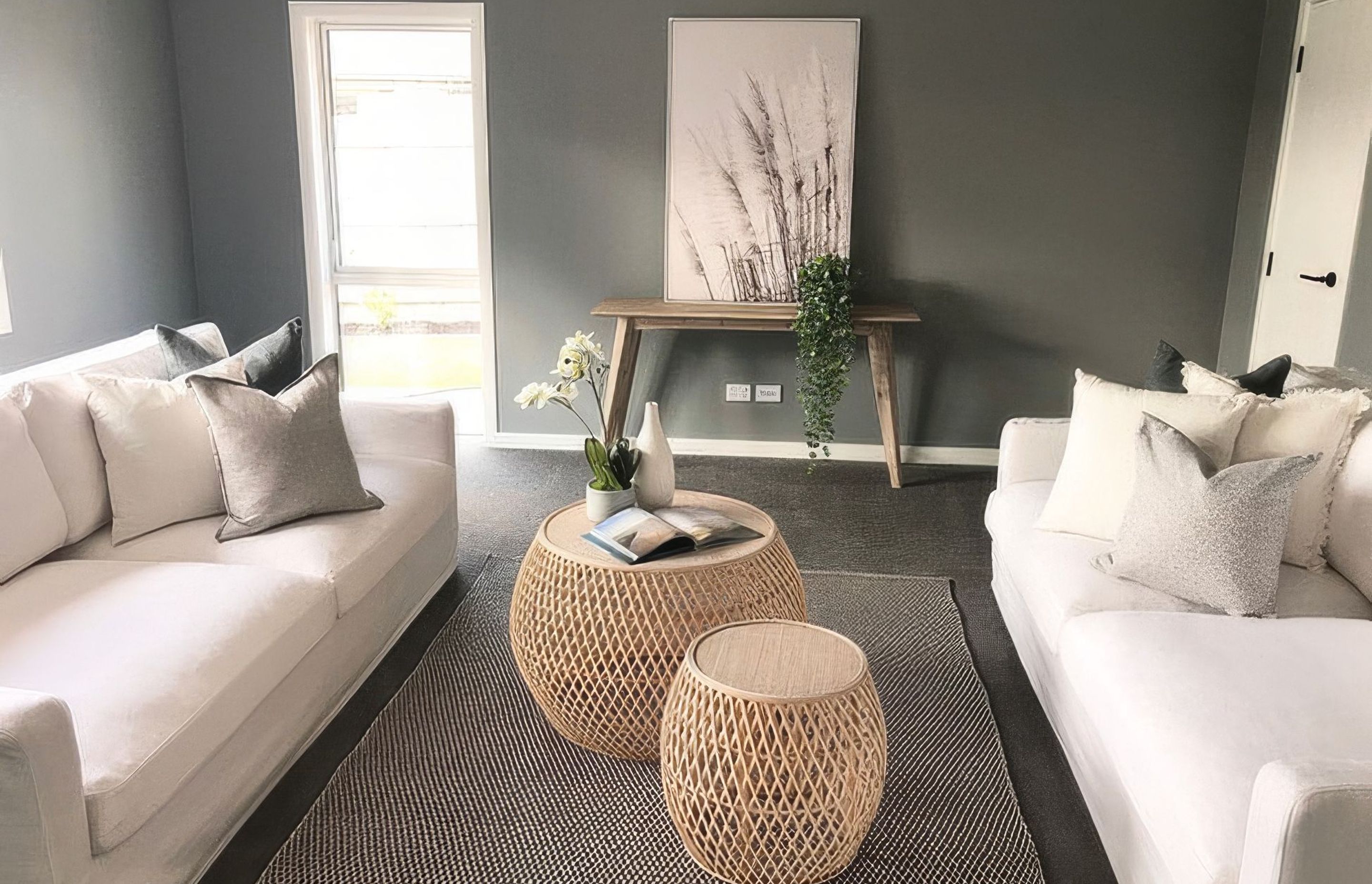 Modern entertainment room
