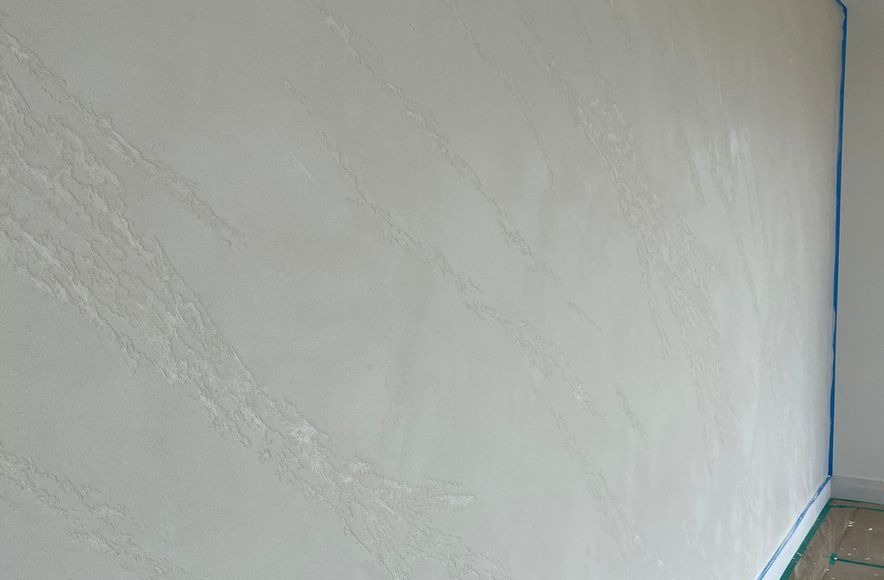 Feature wall, Split stone
