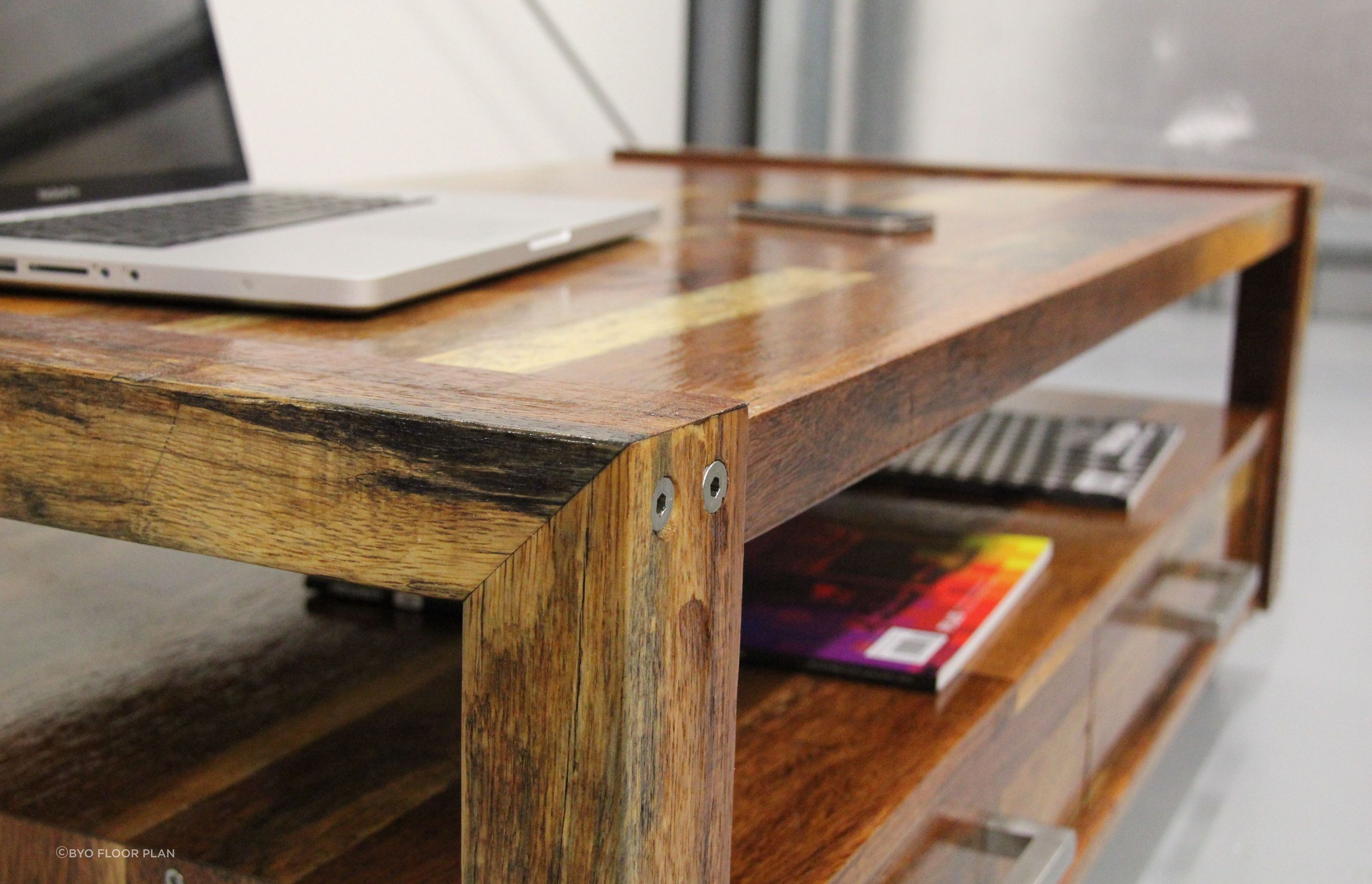 Completed in 2012: Kopi Table - Upcycled Timber from Merbau Decking Pallets