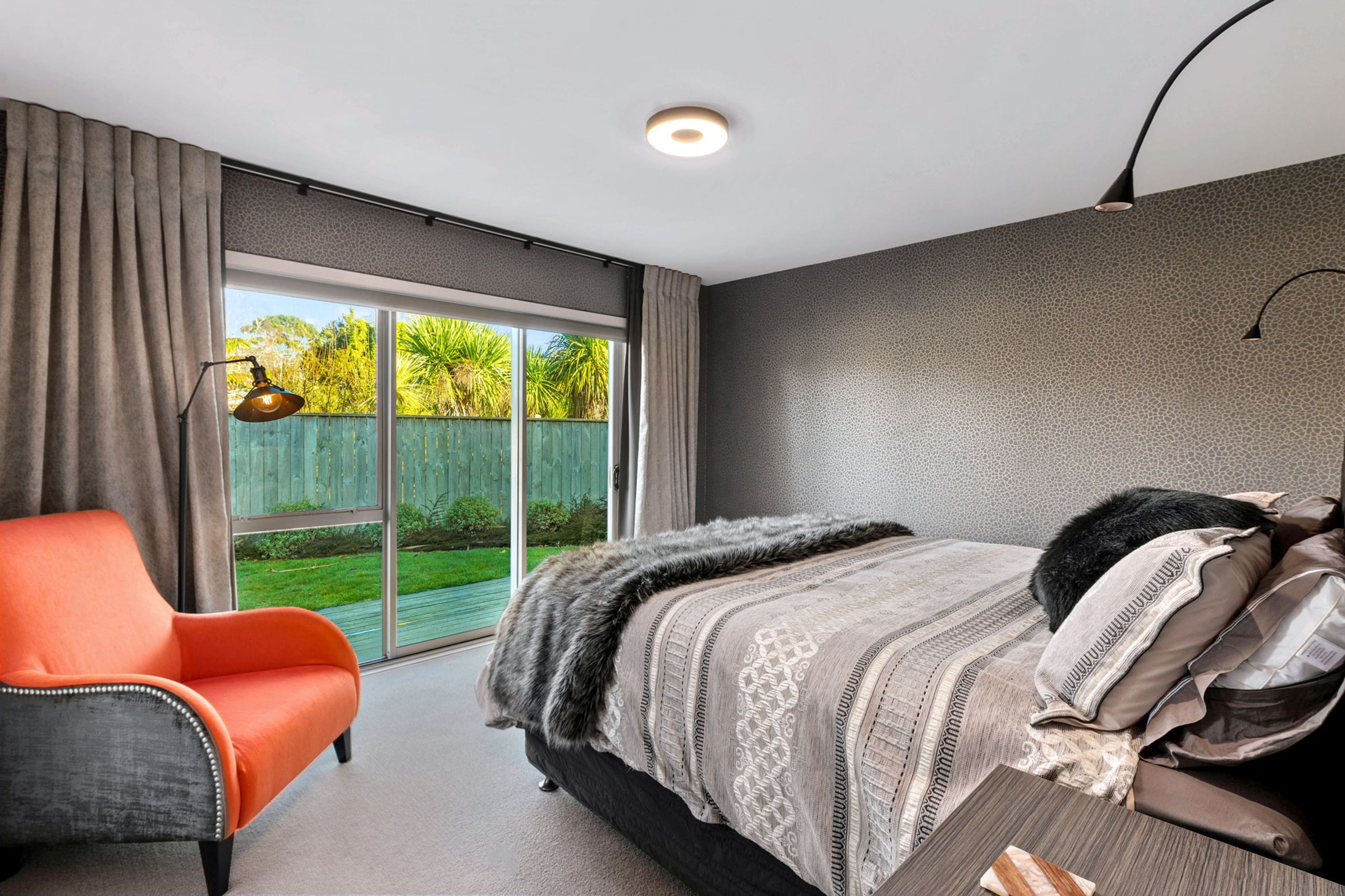 Transform a home to look like its built from concrete