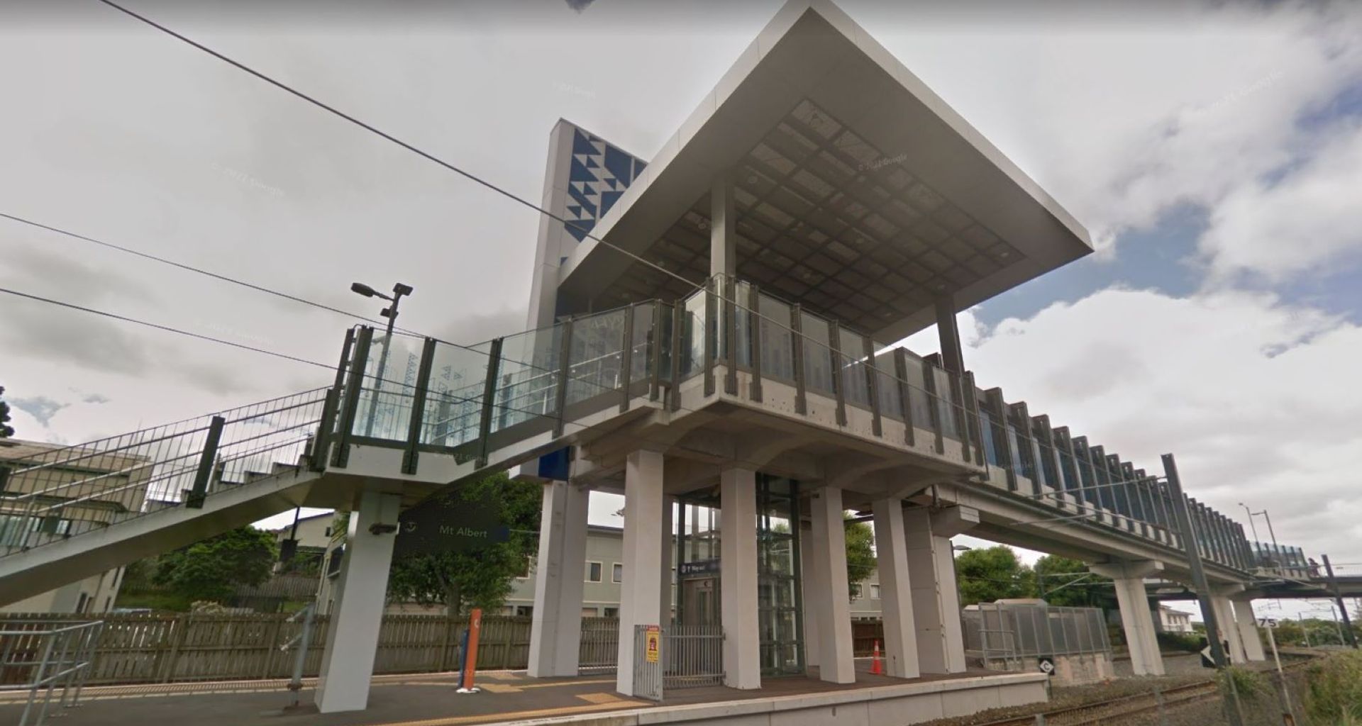 Mt Albert Pedestrian Bridge banner