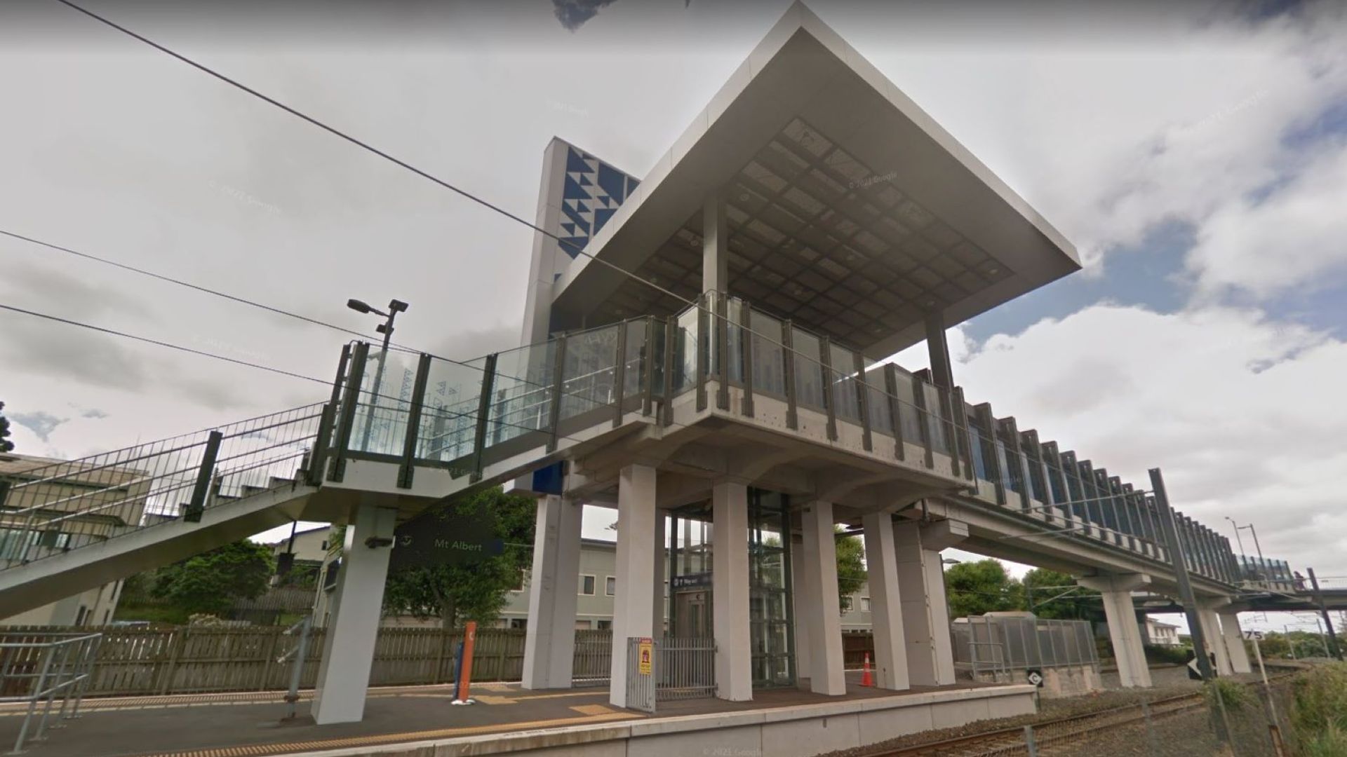 Mt Albert Pedestrian Bridge banner