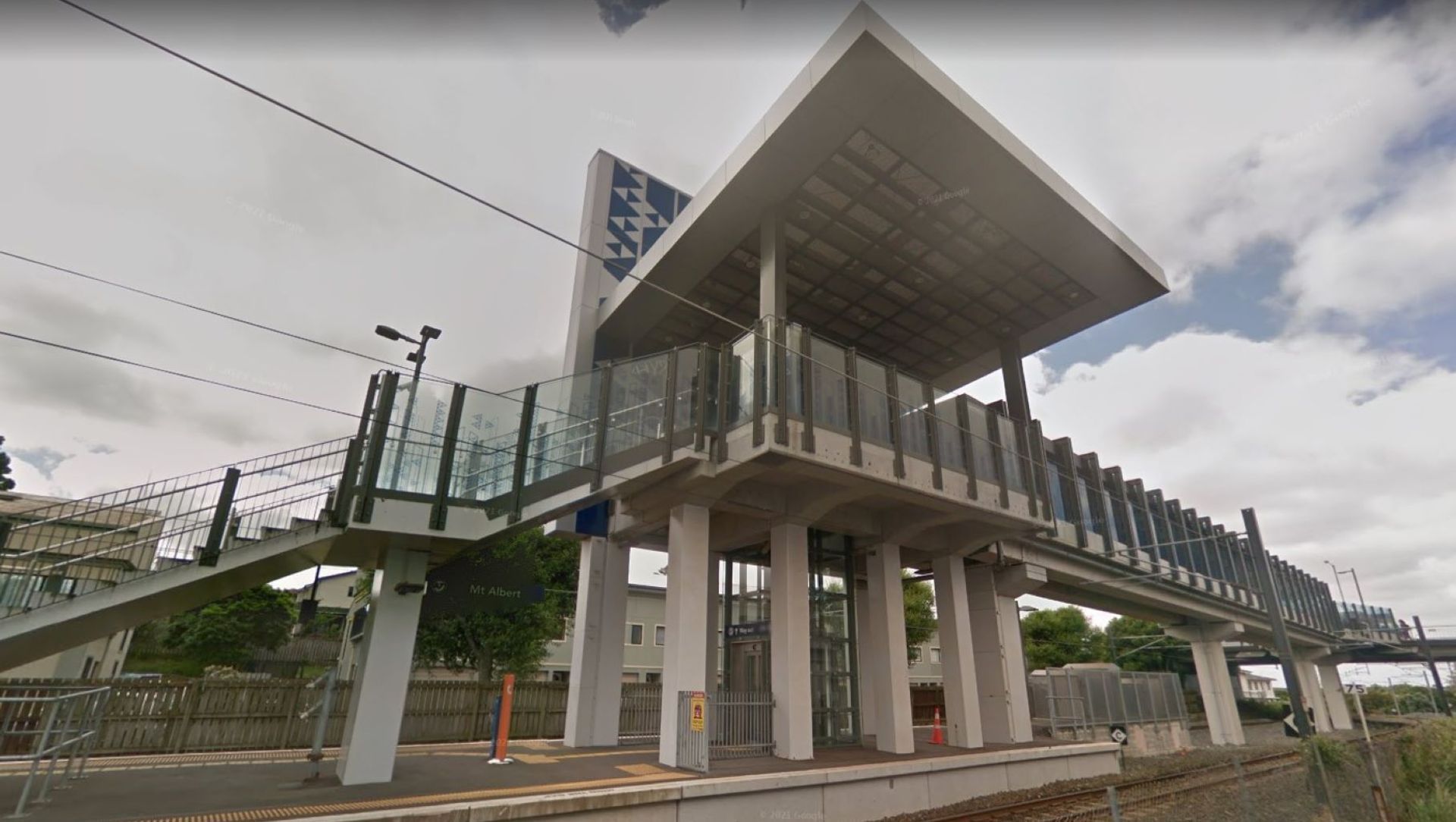 Mt Albert Pedestrian Bridge banner