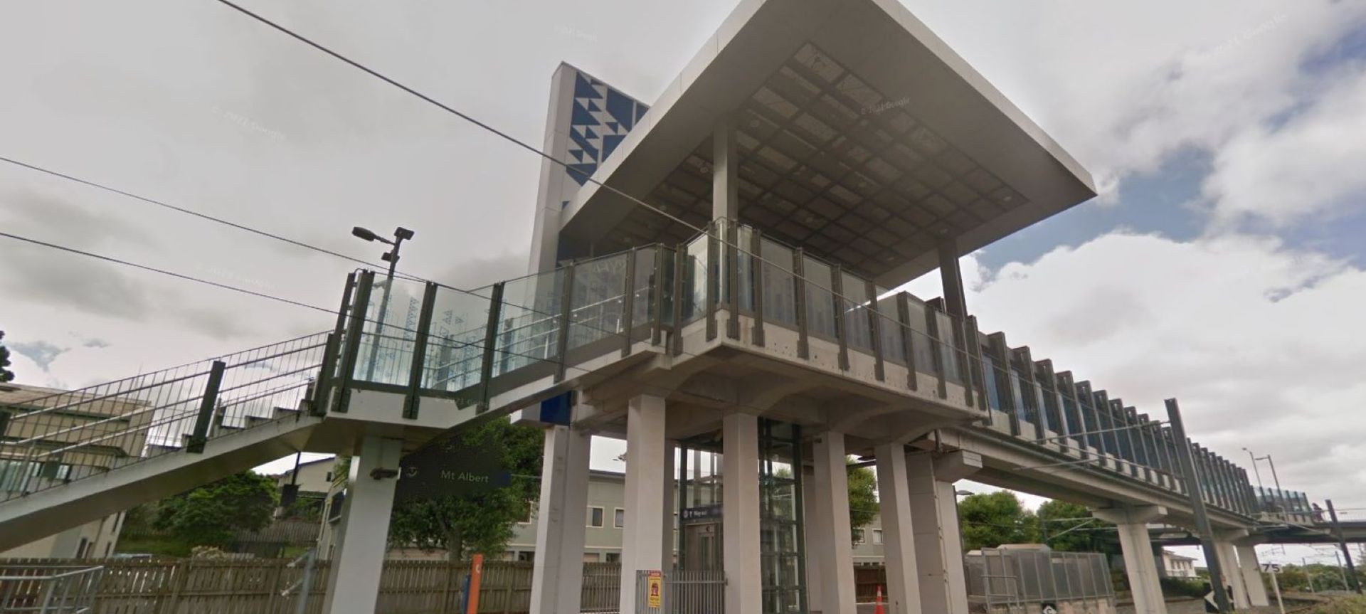 Mt Albert Pedestrian Bridge banner