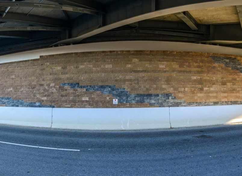 Cambridge Tamahere Expressway - Firth Keysteel® retaining wall system