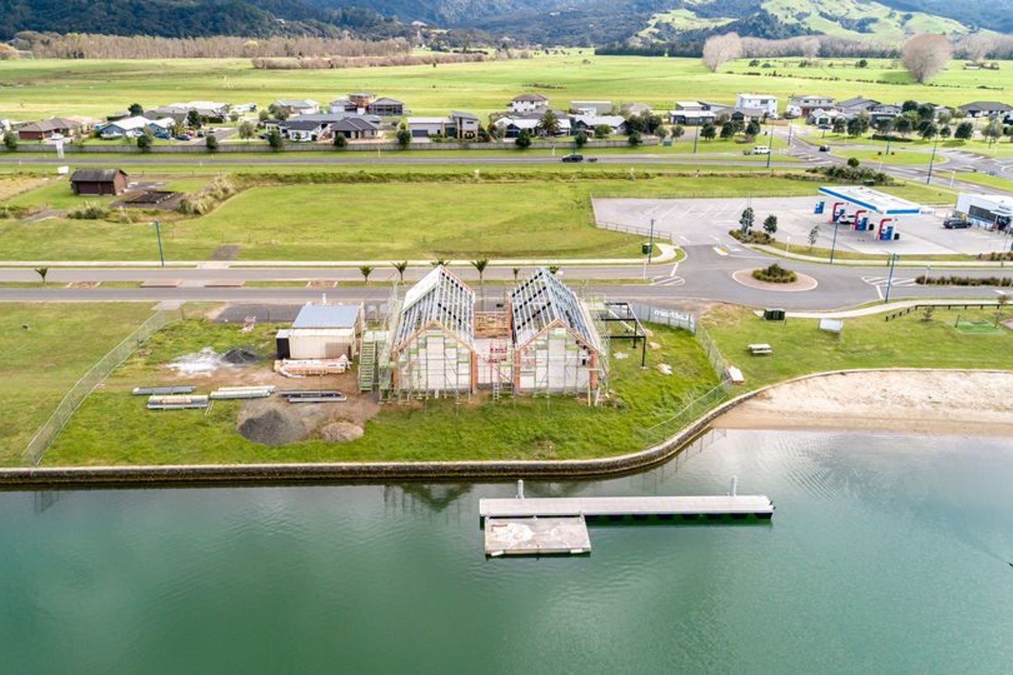 Whitianga Waterways image of project start