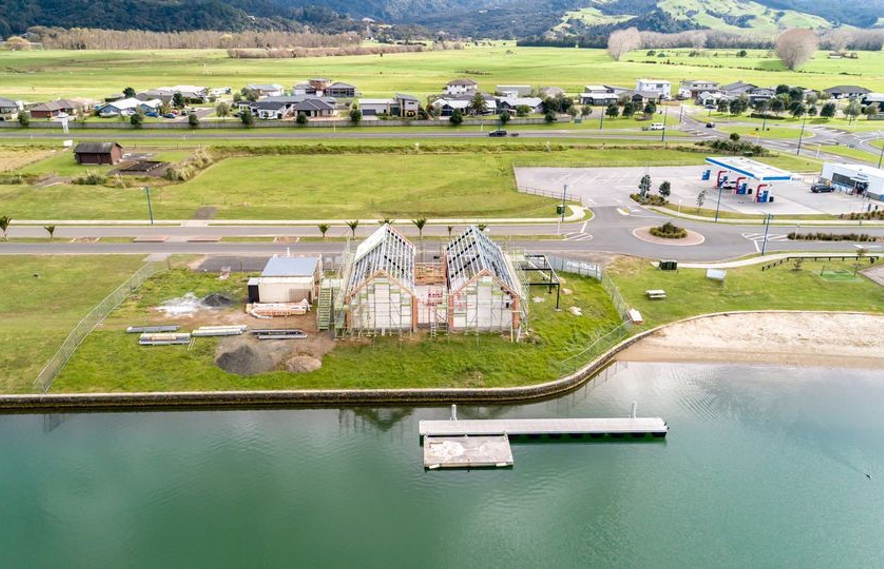 Whitianga Waterways image of project start