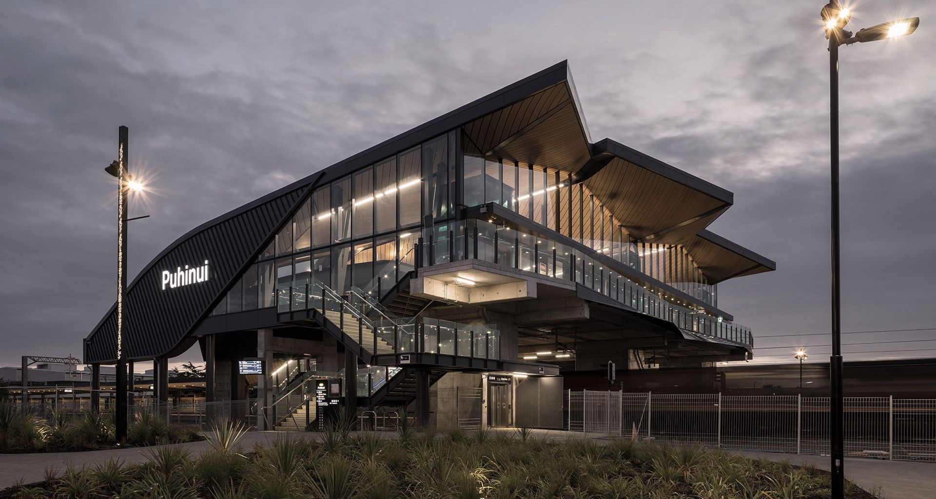 Puhinui Station Interchange banner