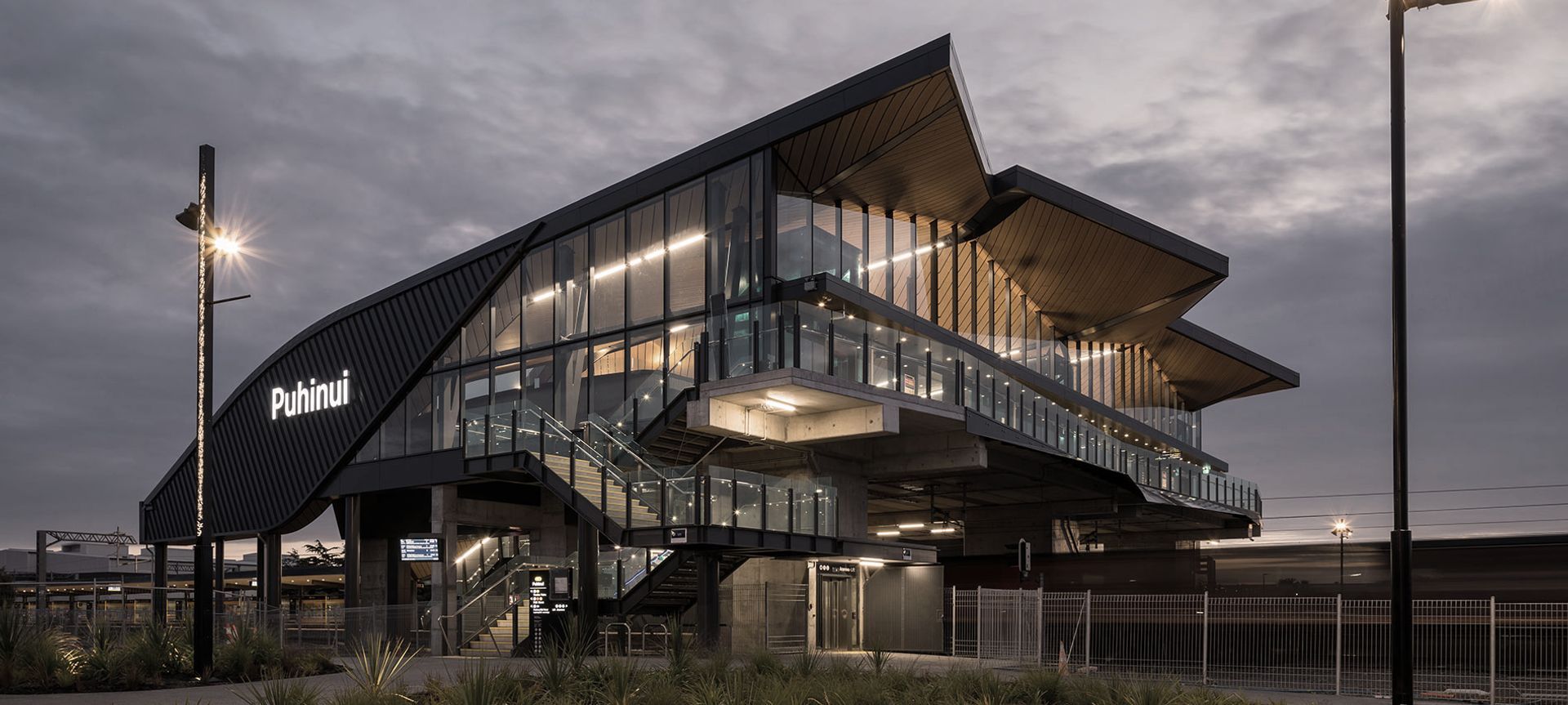 Puhinui Station Interchange banner