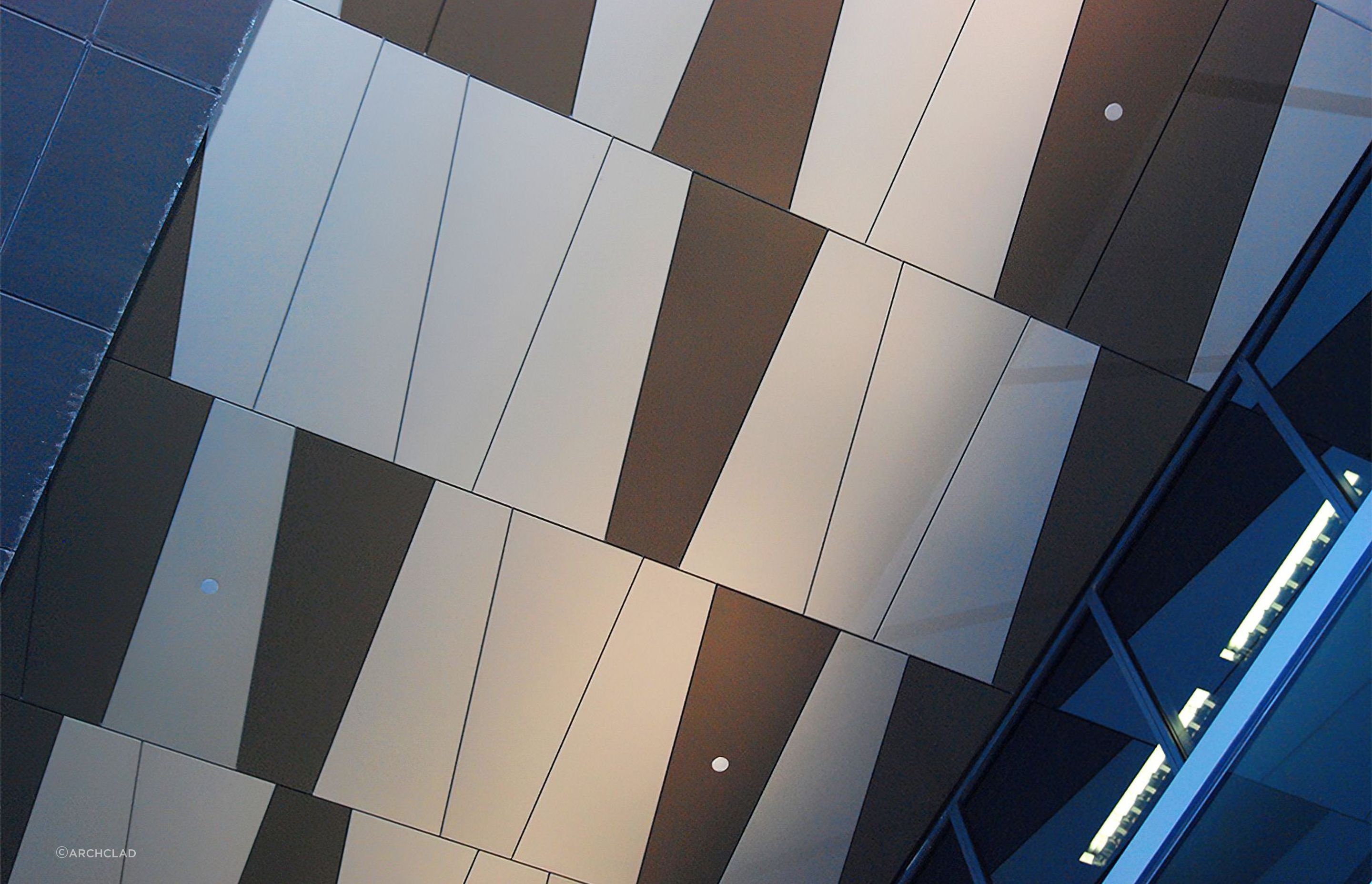 Soffit Cladding in Cassette Panels