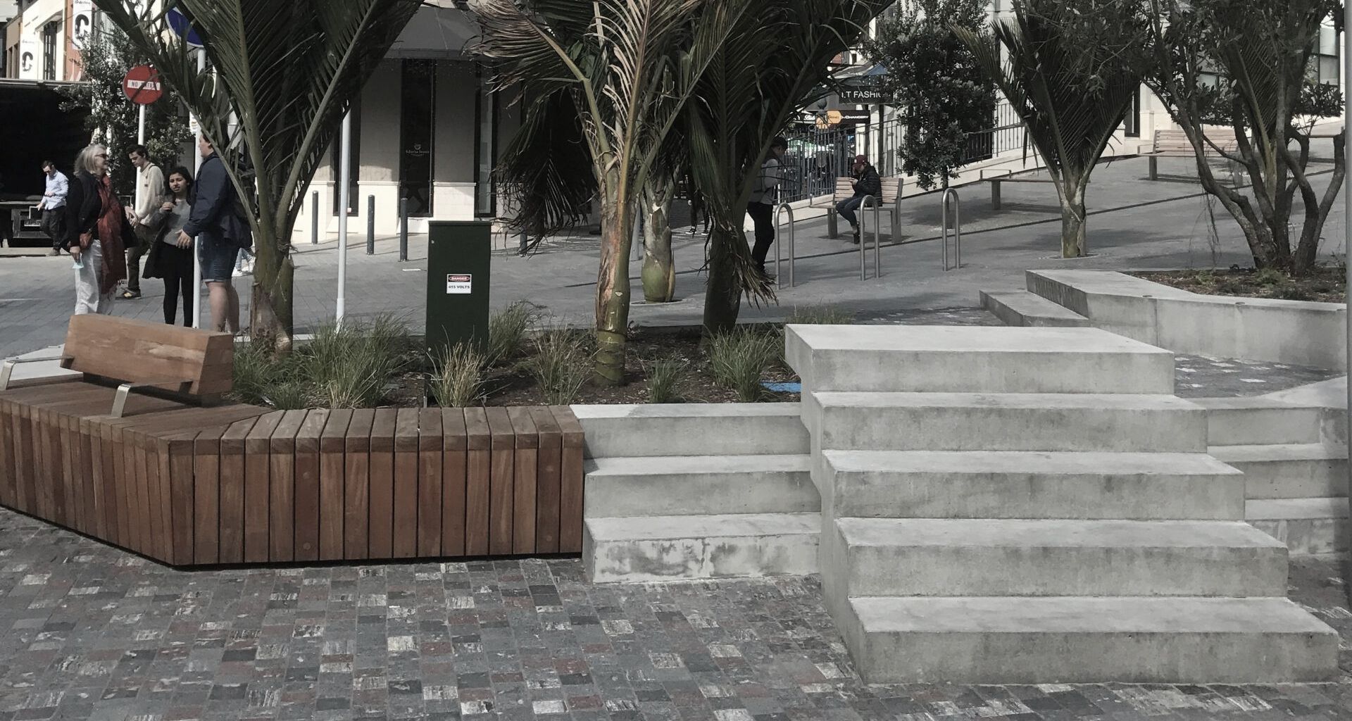 Freyberg Square banner