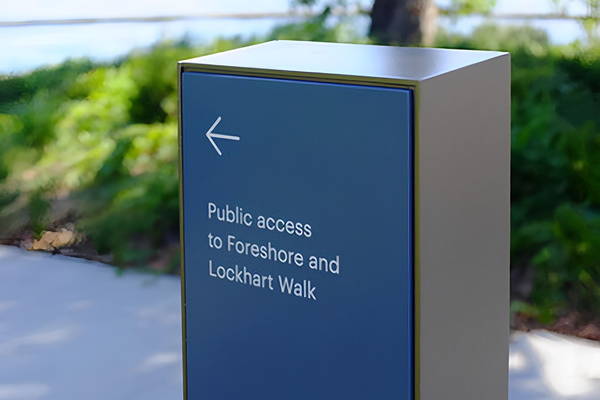 Harbourfront Signage