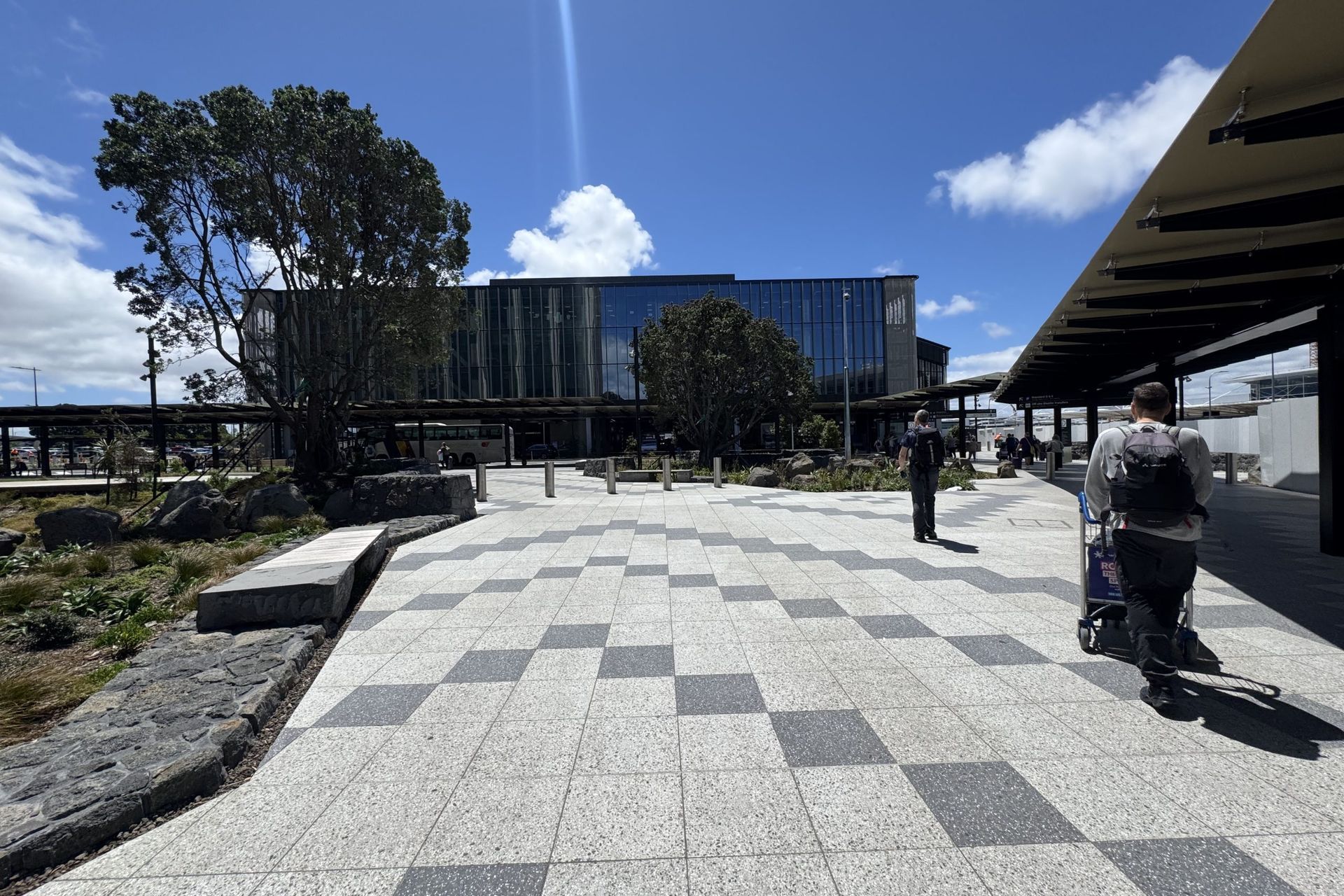 Auckland Airport’s international transport hub