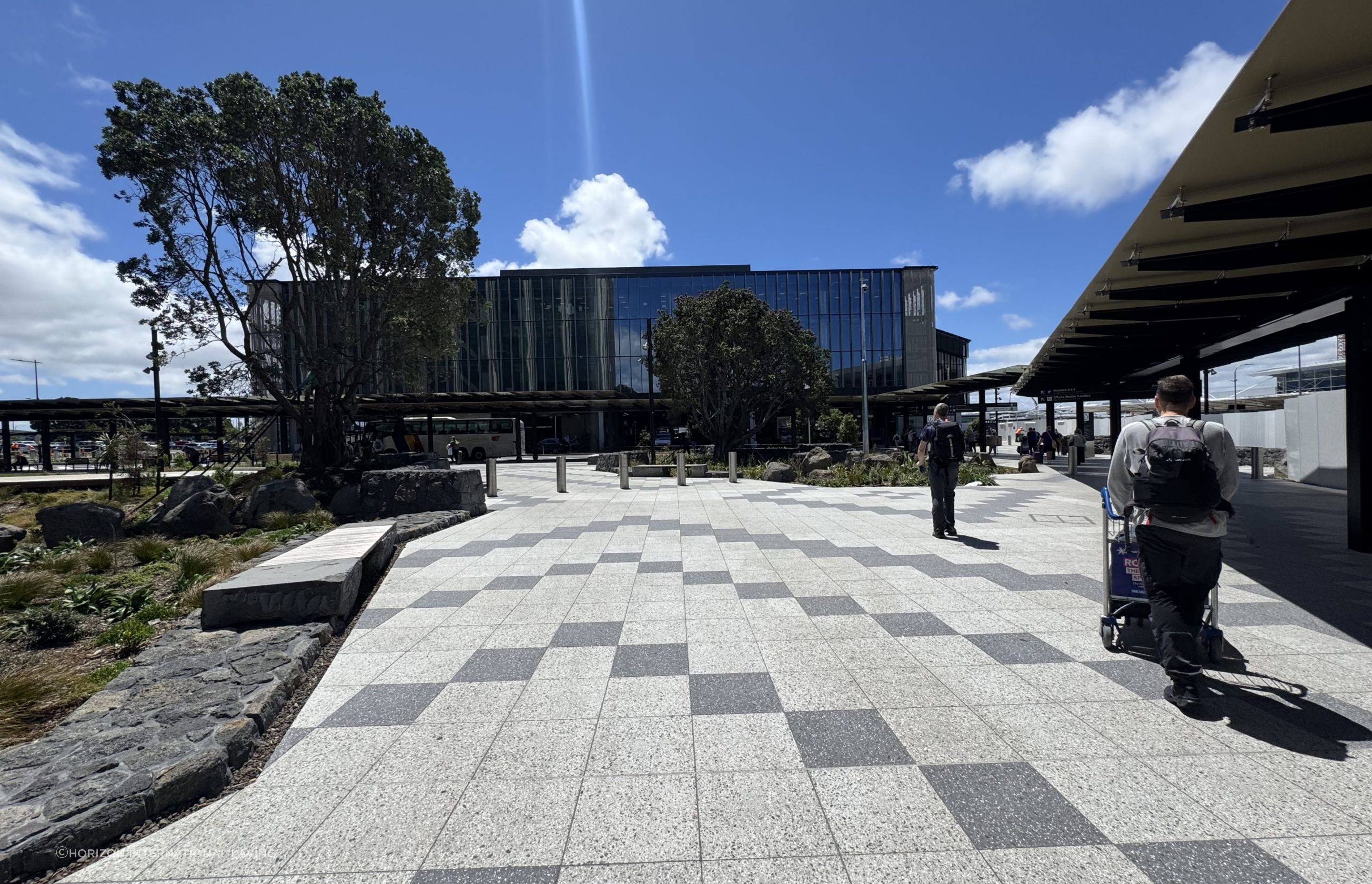 Auckland Airport’s international transport hub