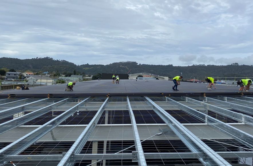 Kupes Crossing Whitianga -Commerical Roofing, Cladding, Spouting and Waterproofing