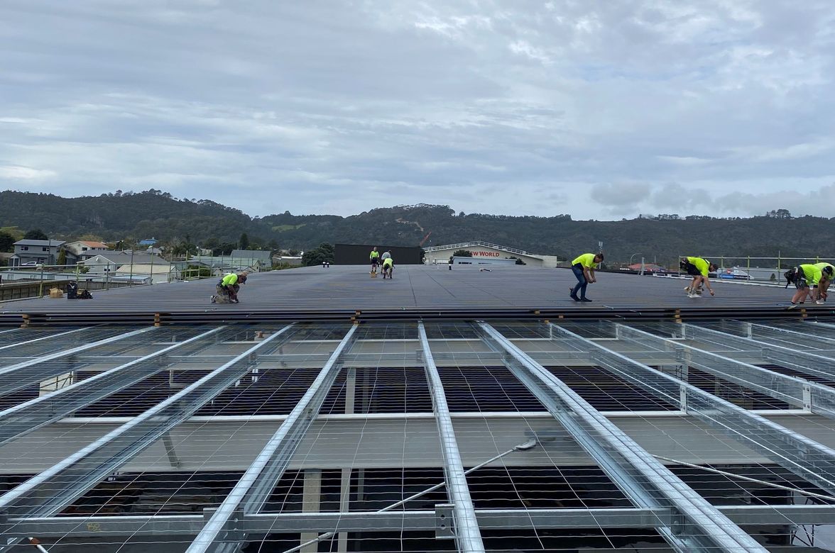 Kupes Crossing Whitianga -Commerical Roofing, Cladding, Spouting and Waterproofing