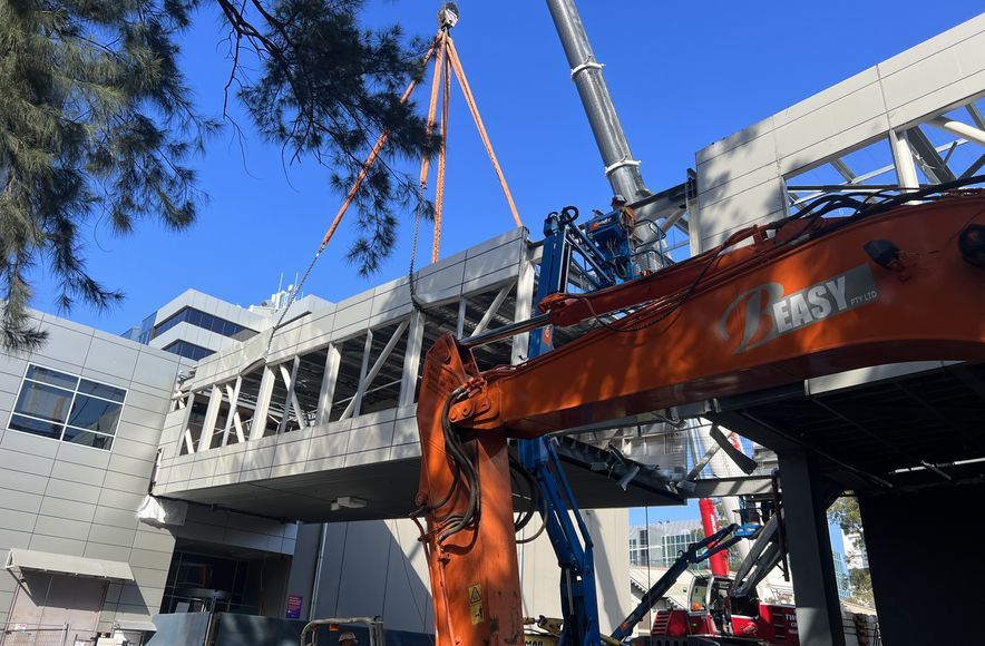 Foxtel - Link Bridge Demolition