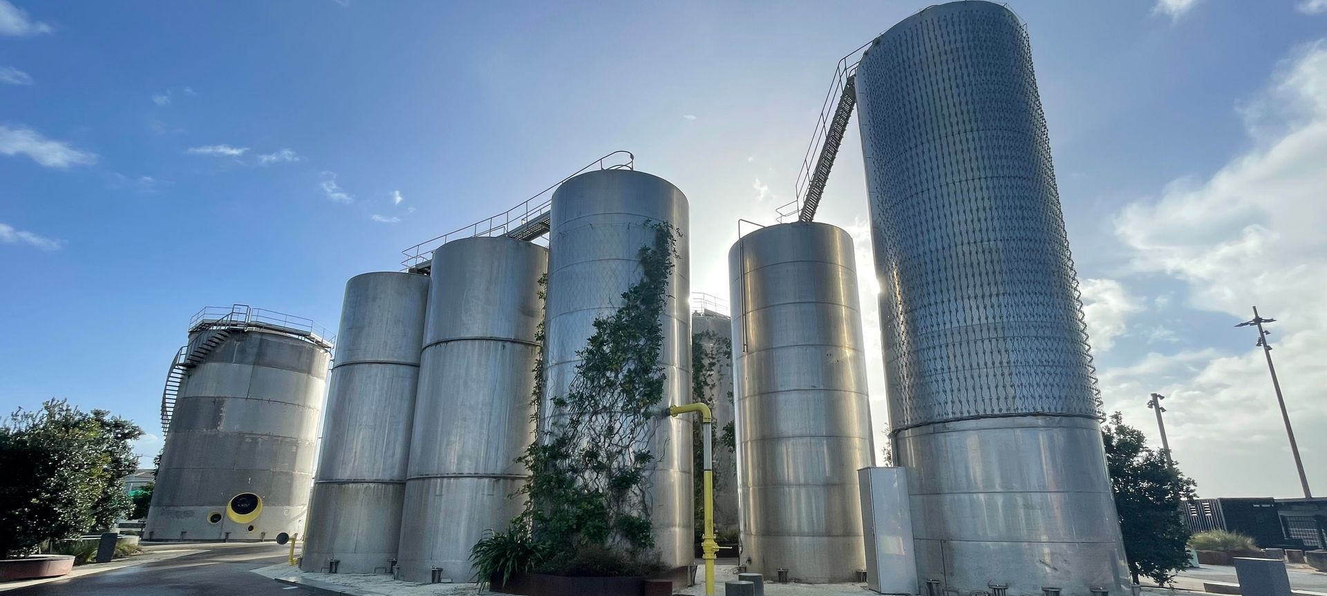 Silo Park Tanks - Green Facade banner