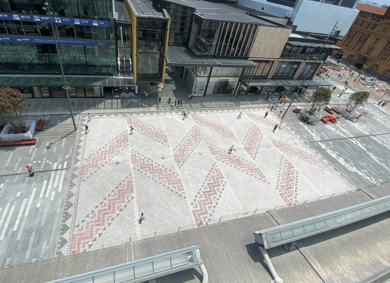 Te Komititanga Square : Lower Queen St , Auckland City 