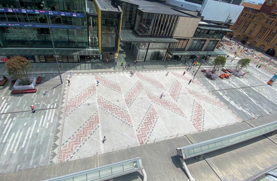 Te Komititanga Square : Lower Queen St , Auckland City 