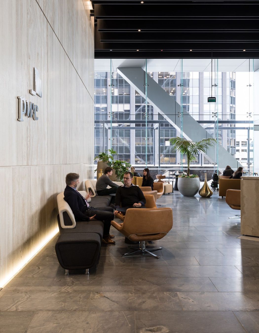 PwC Tower and Harbour Eats