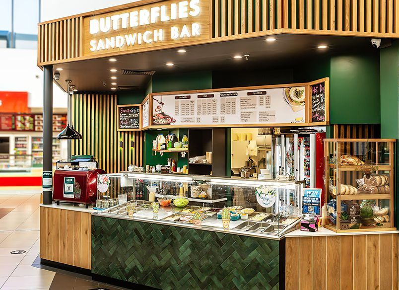 Butterfly Sandwich bar