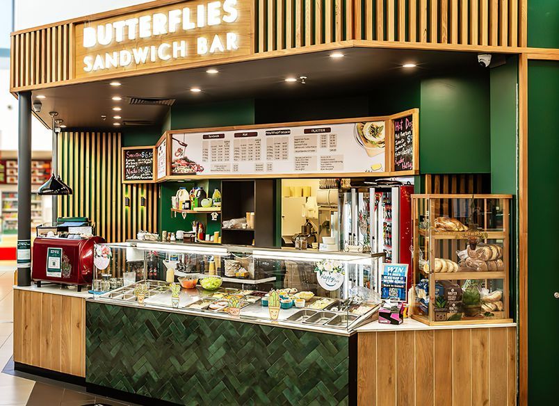 Butterfly Sandwich bar