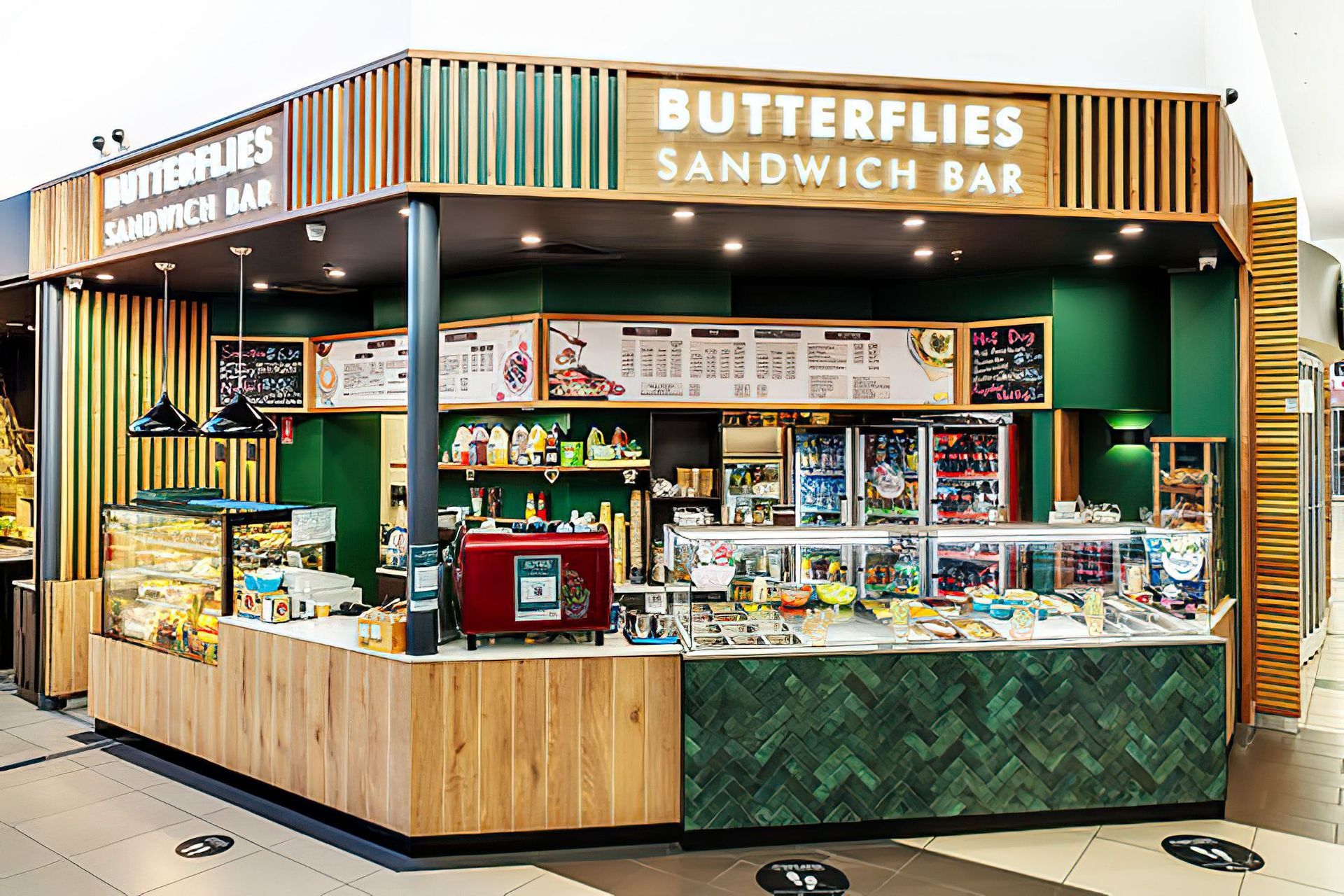 Butterfly Sandwich bar