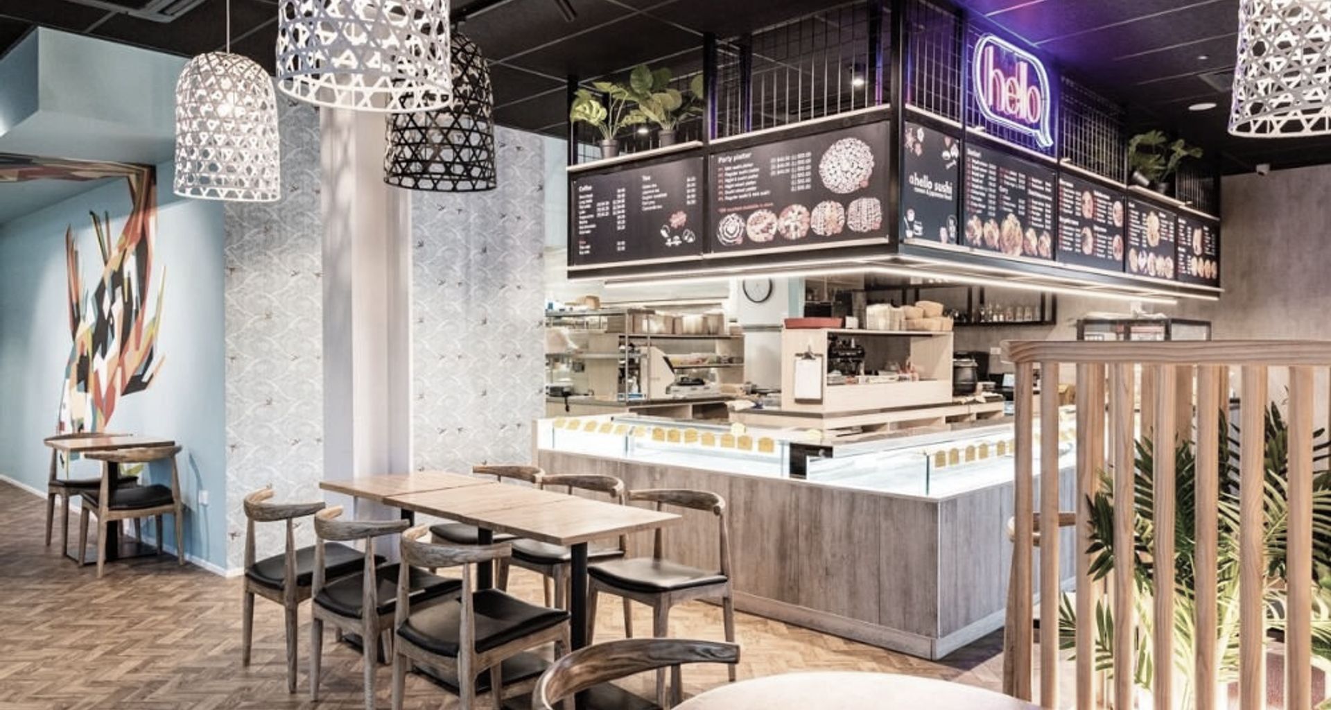 Hello Sushi Golden Sands Papamoa Fitout banner