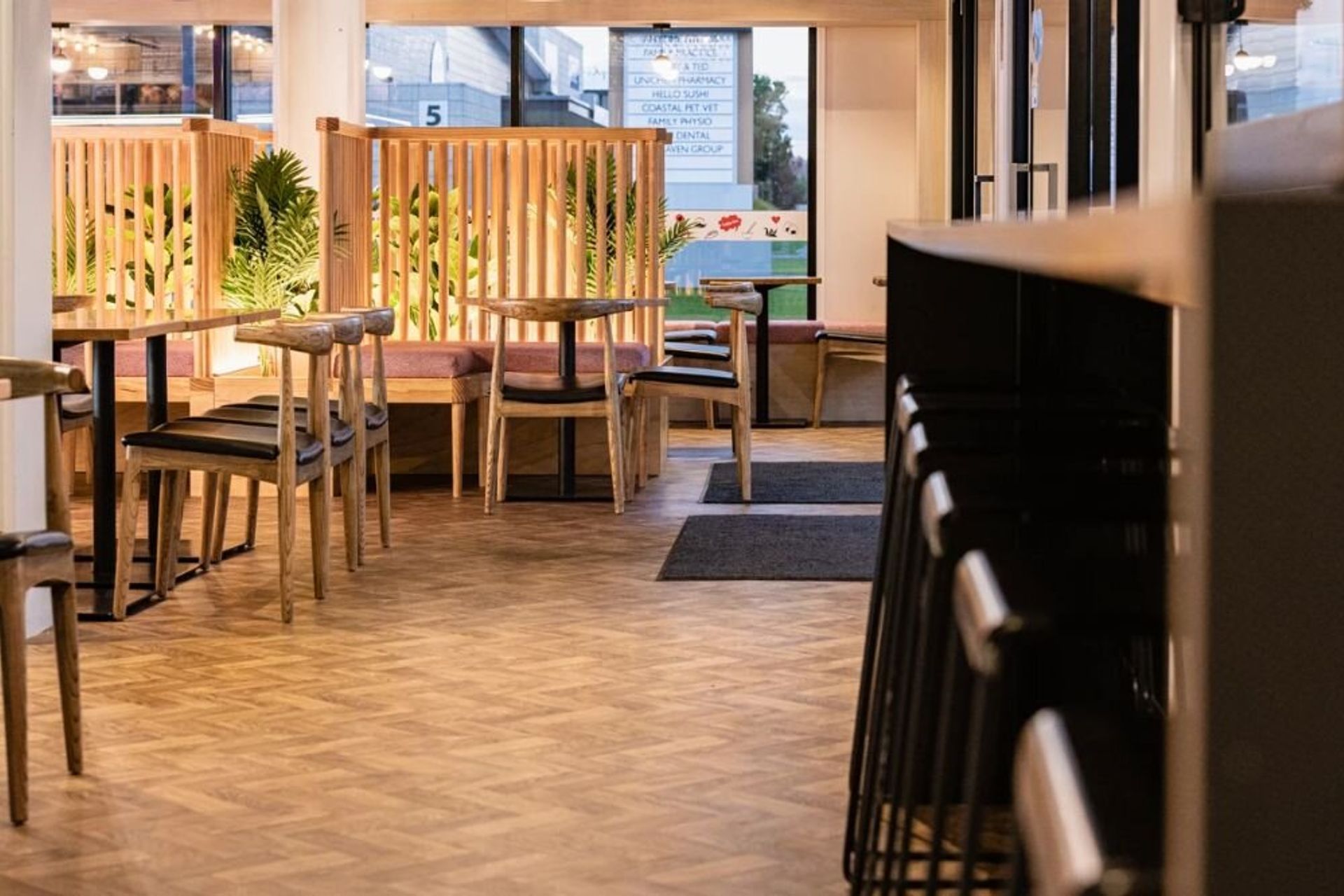 Hello Sushi Golden Sands Papamoa Fitout