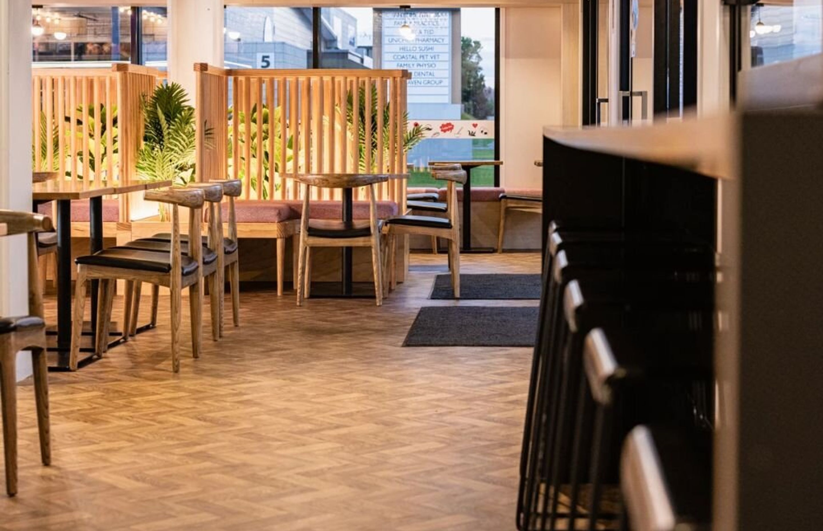 Hello Sushi Golden Sands Papamoa Fitout