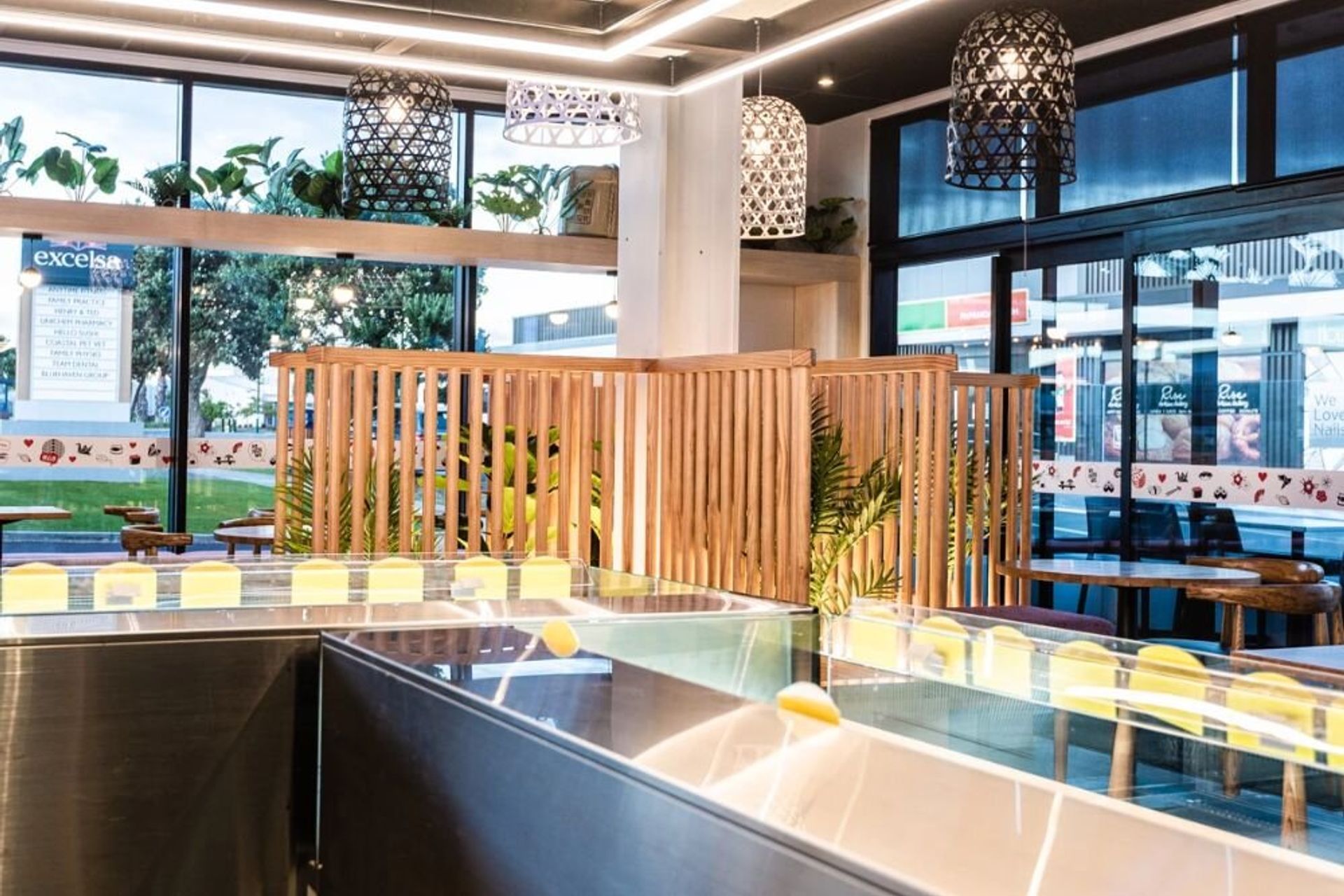 Hello Sushi Golden Sands Papamoa Fitout