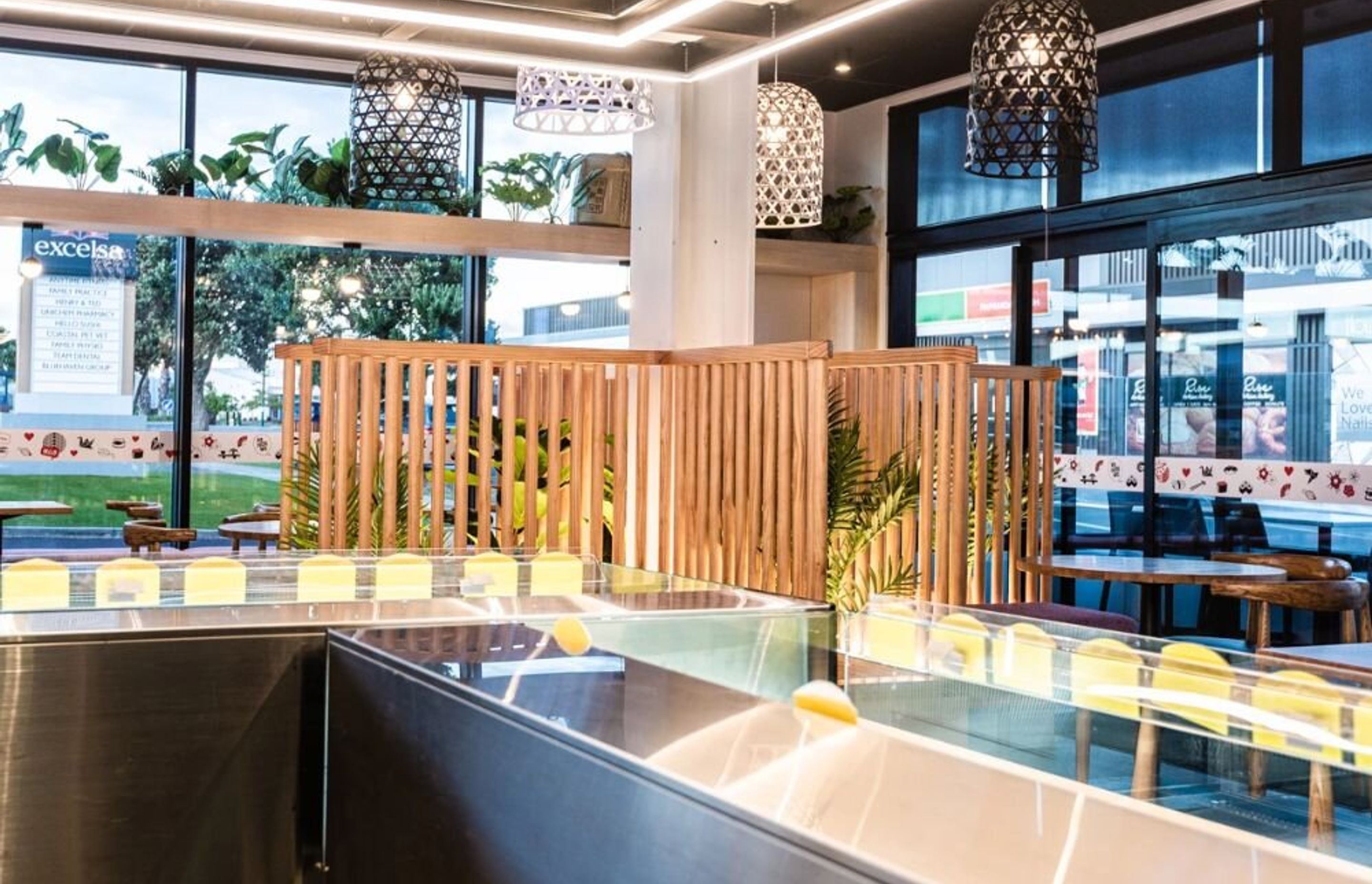 Hello Sushi Golden Sands Papamoa Fitout