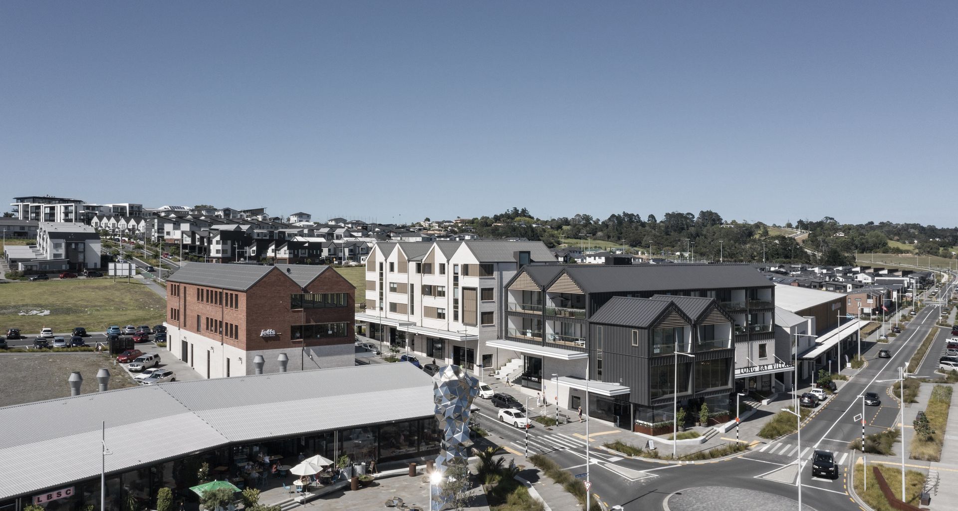 Long Bay Village Centre banner