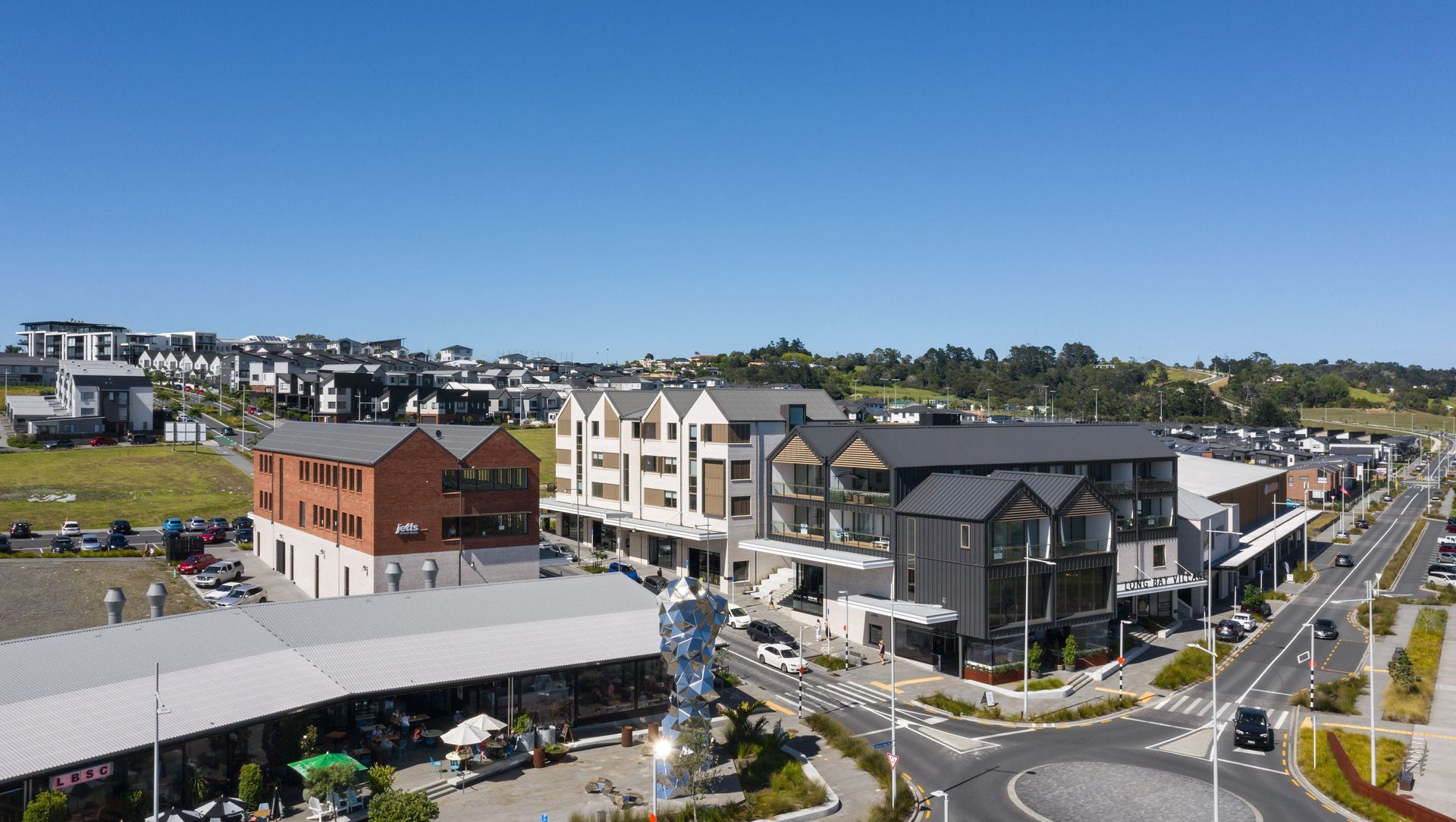 Long Bay Village Centre banner