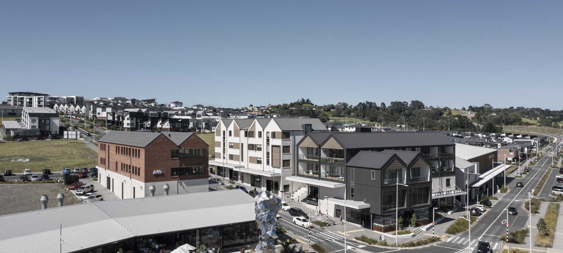 Long Bay Village Centre banner