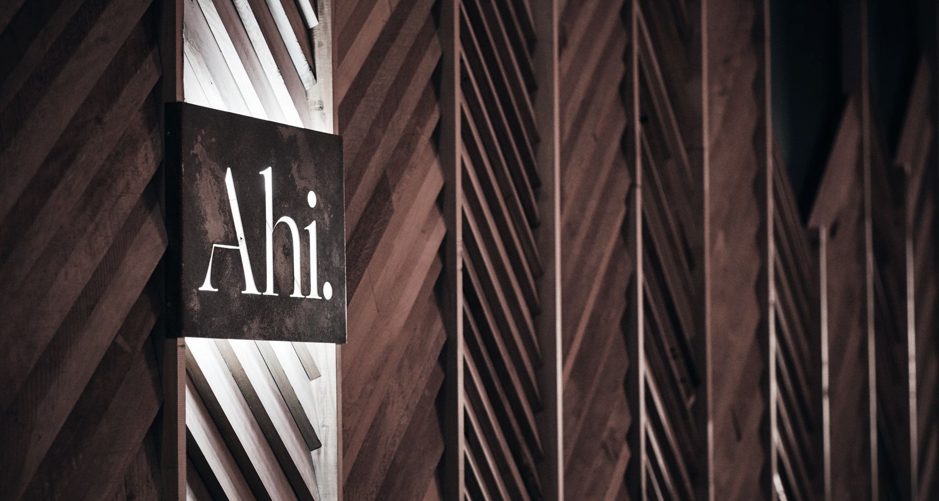Ahi Restaurant banner