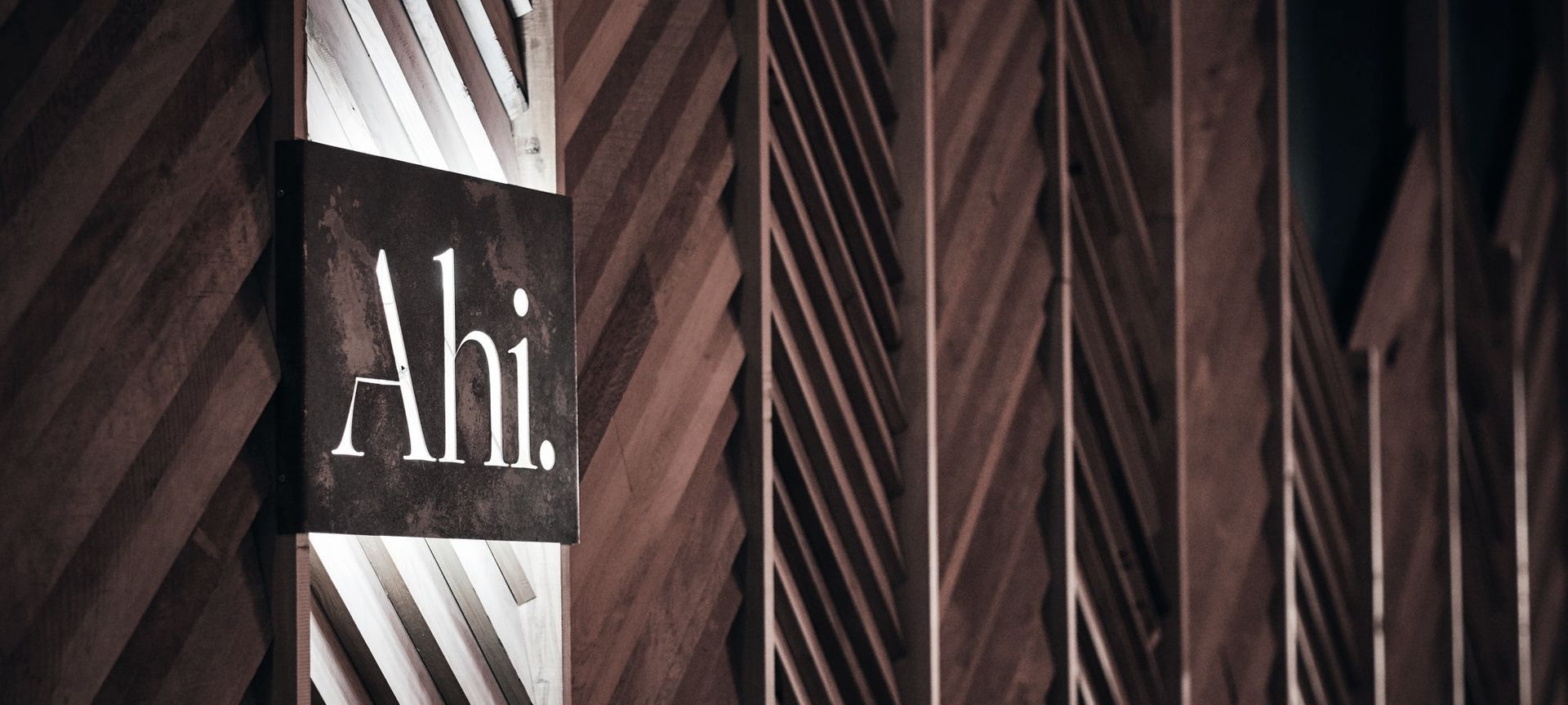 Ahi Restaurant banner