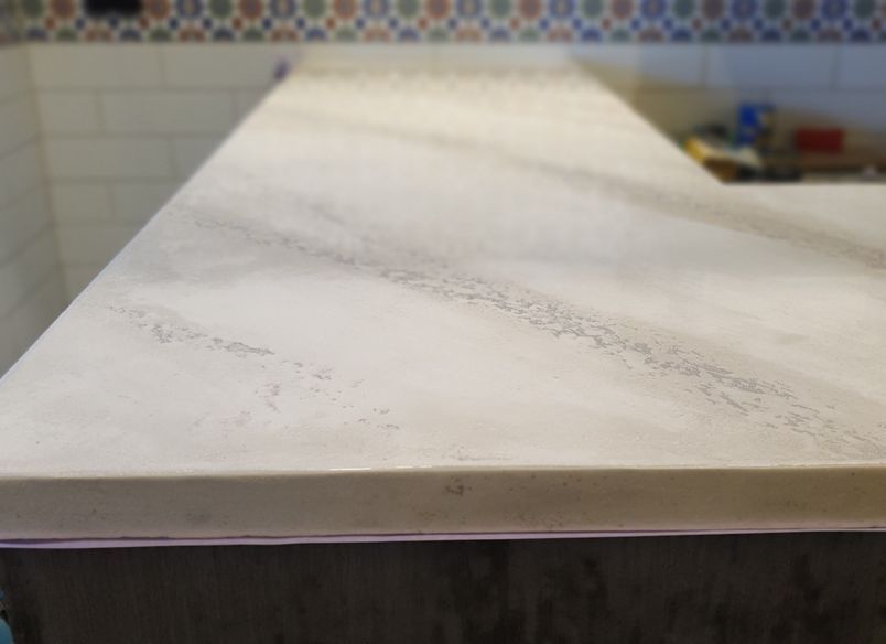 Polished Plaster - Bar top