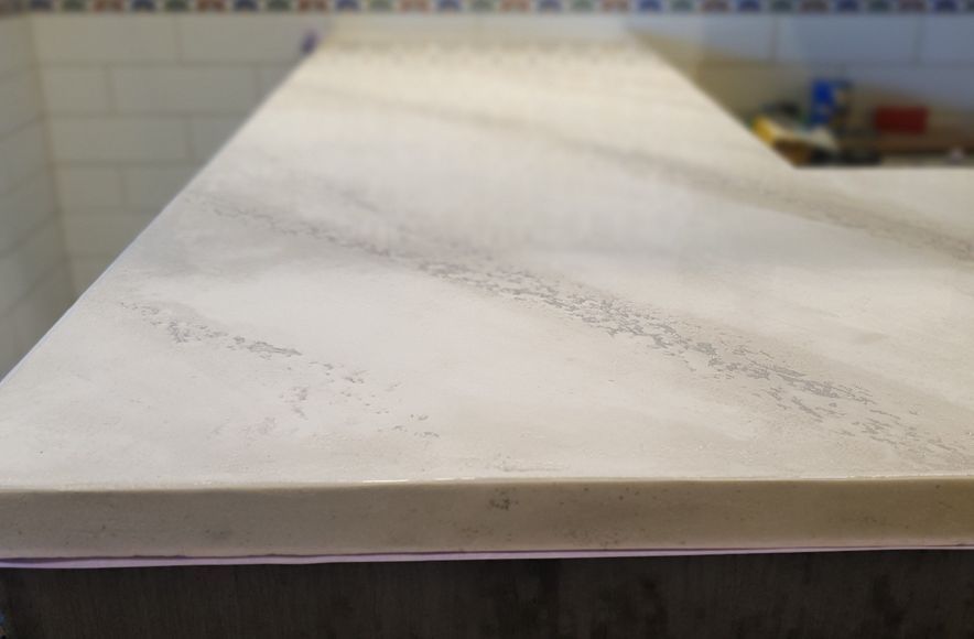 Polished Plaster - Bar top