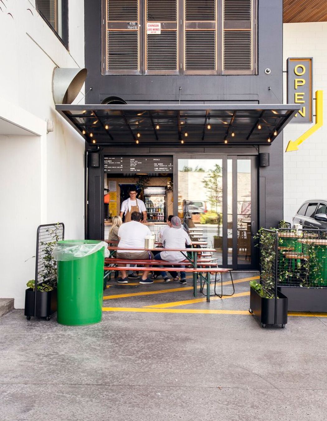 Bearded Weasel - Planter Boxes and Grilled Storage