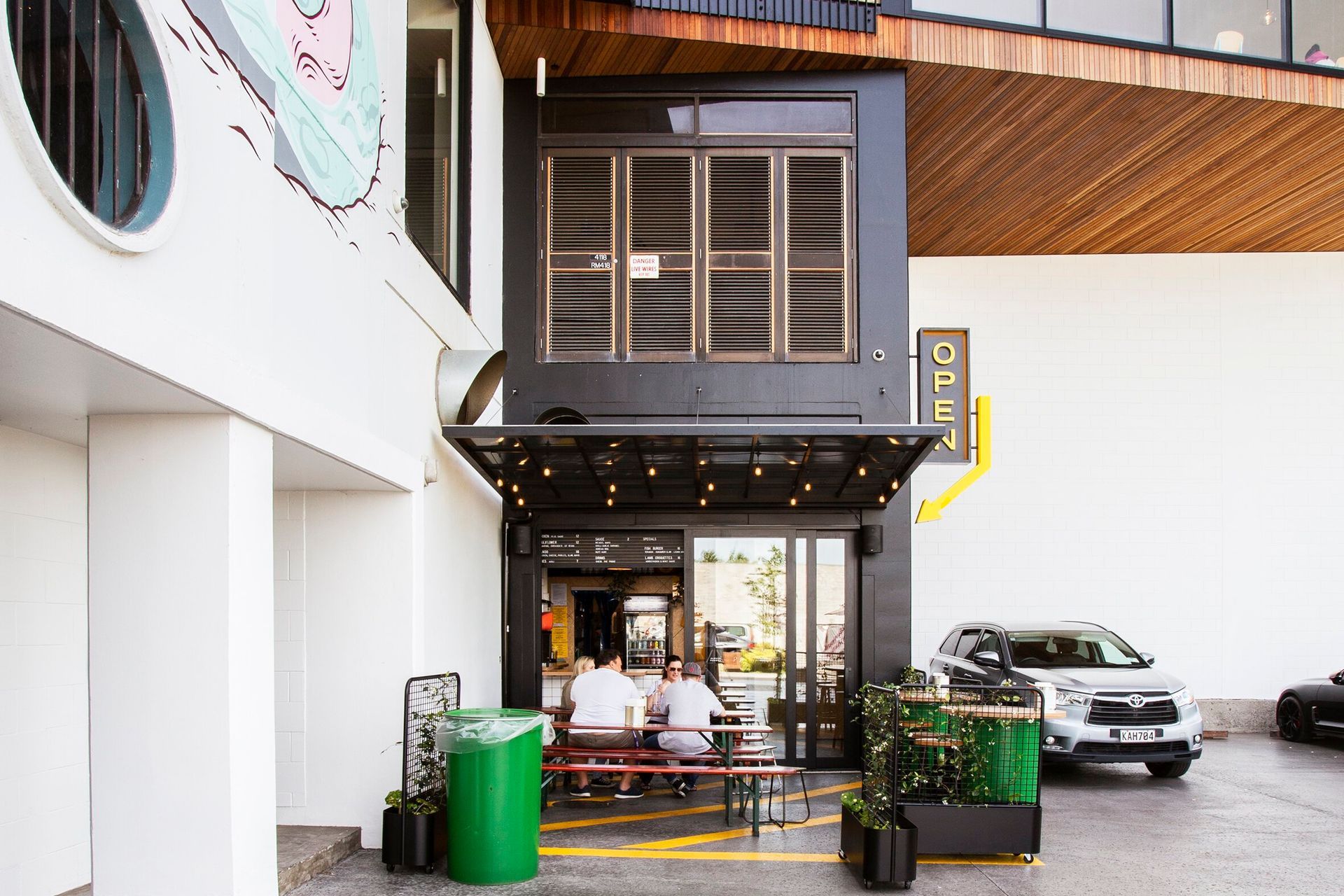 Bearded Weasel - Planter Boxes and Grilled Storage