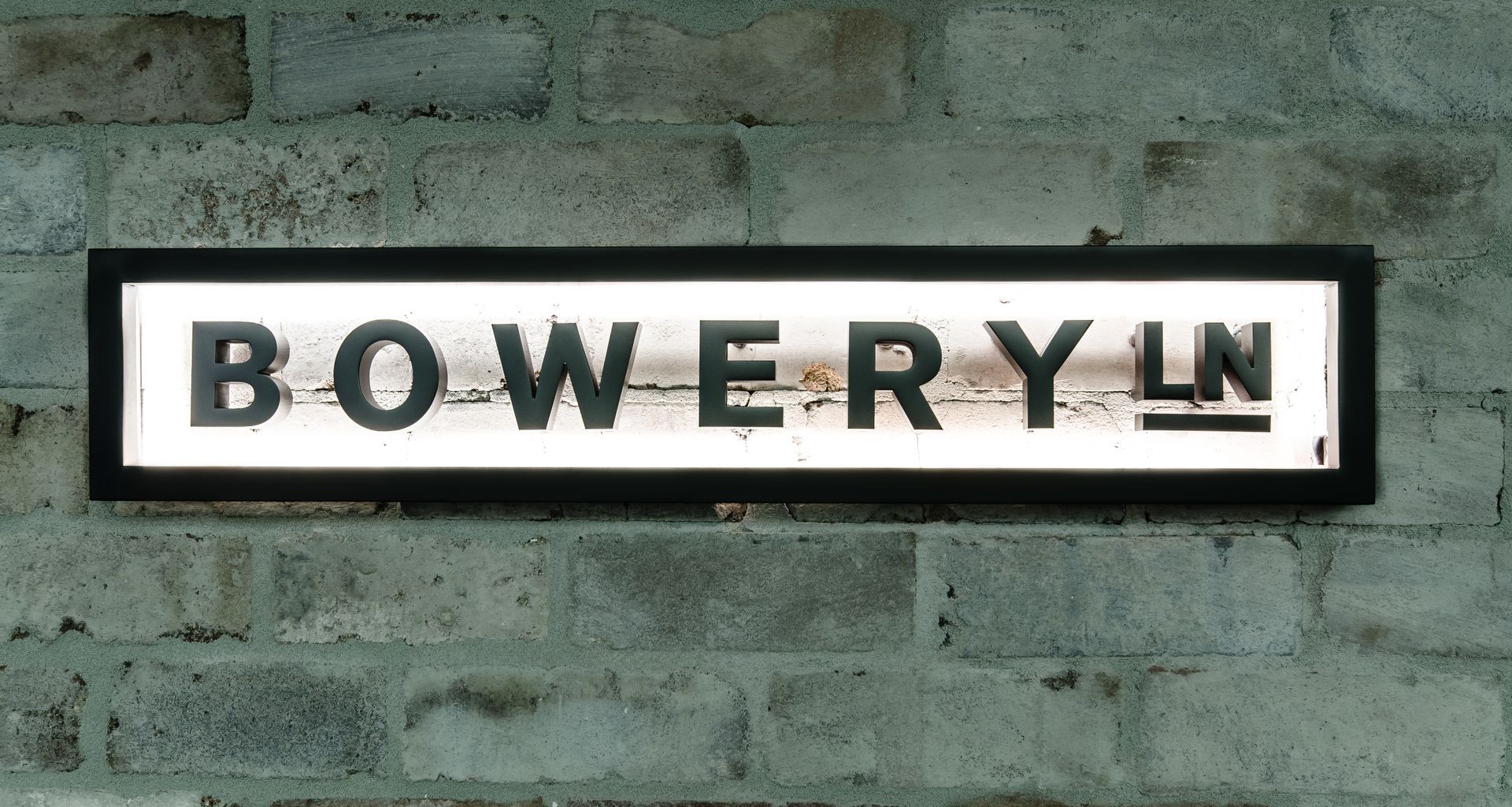 Bowery Lane banner