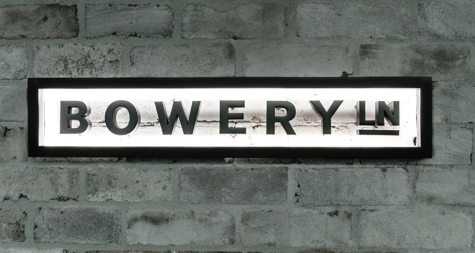 Bowery Lane banner