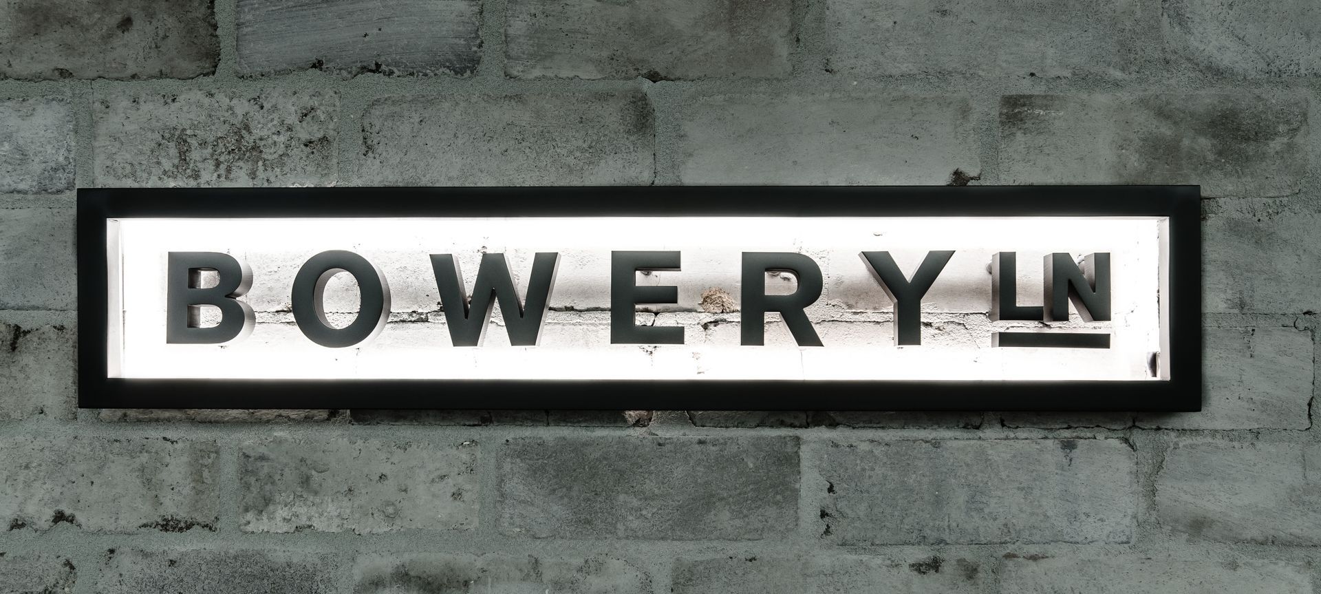 Bowery Lane banner